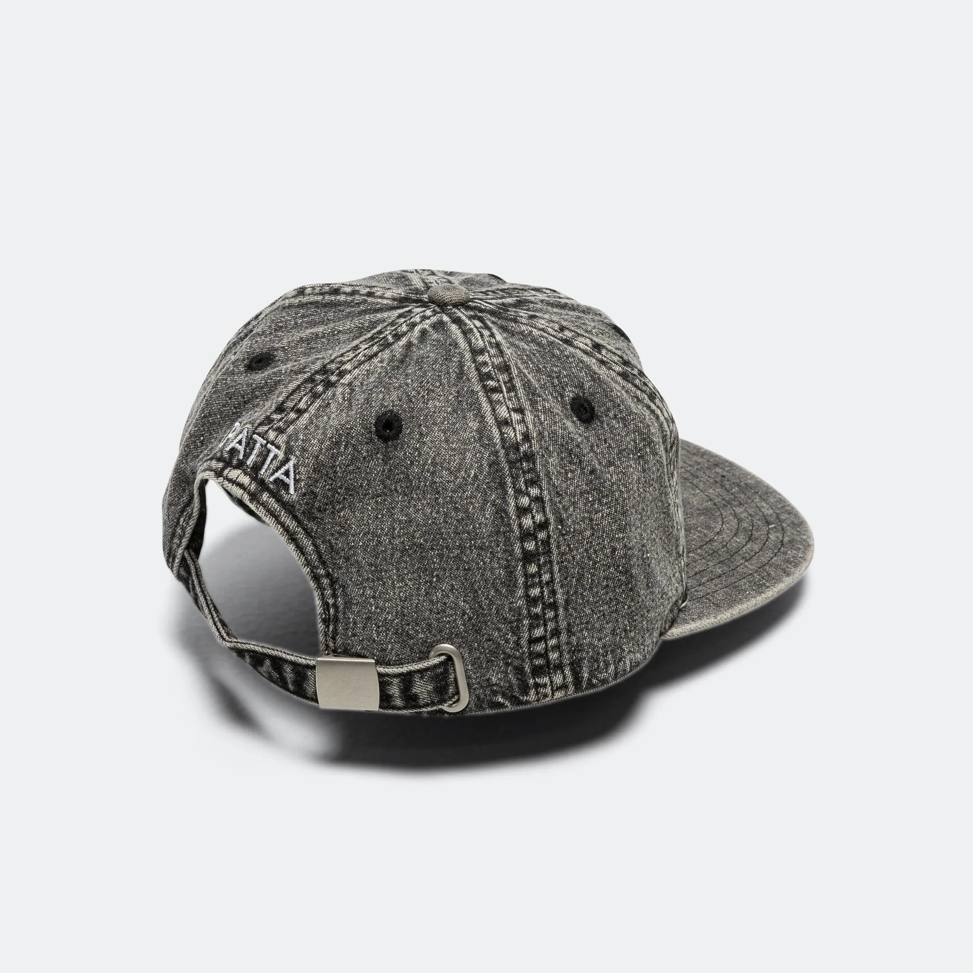 Acid Wash Sports Cap - Black