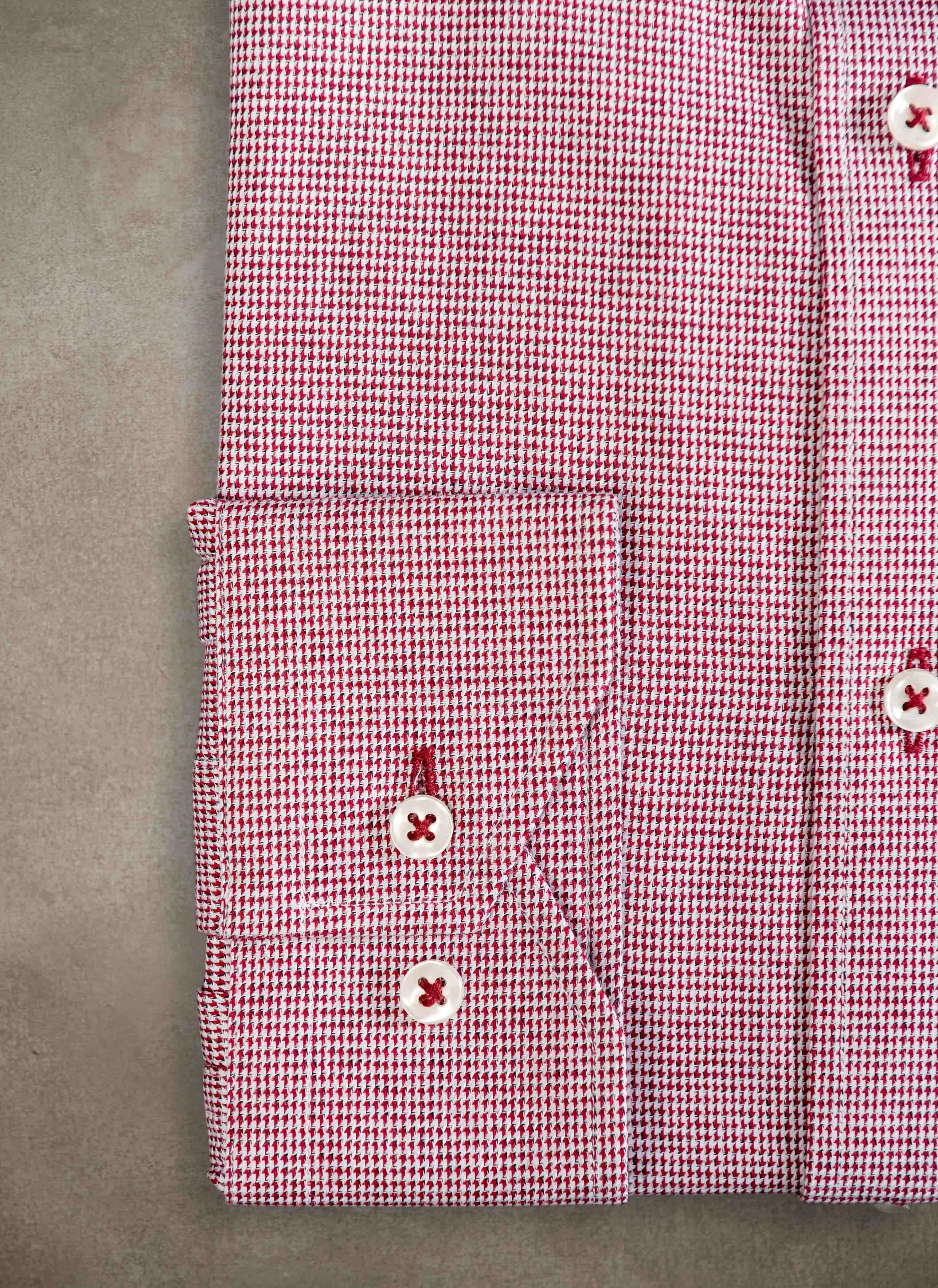 Alexander Sport Shirt in Red Check