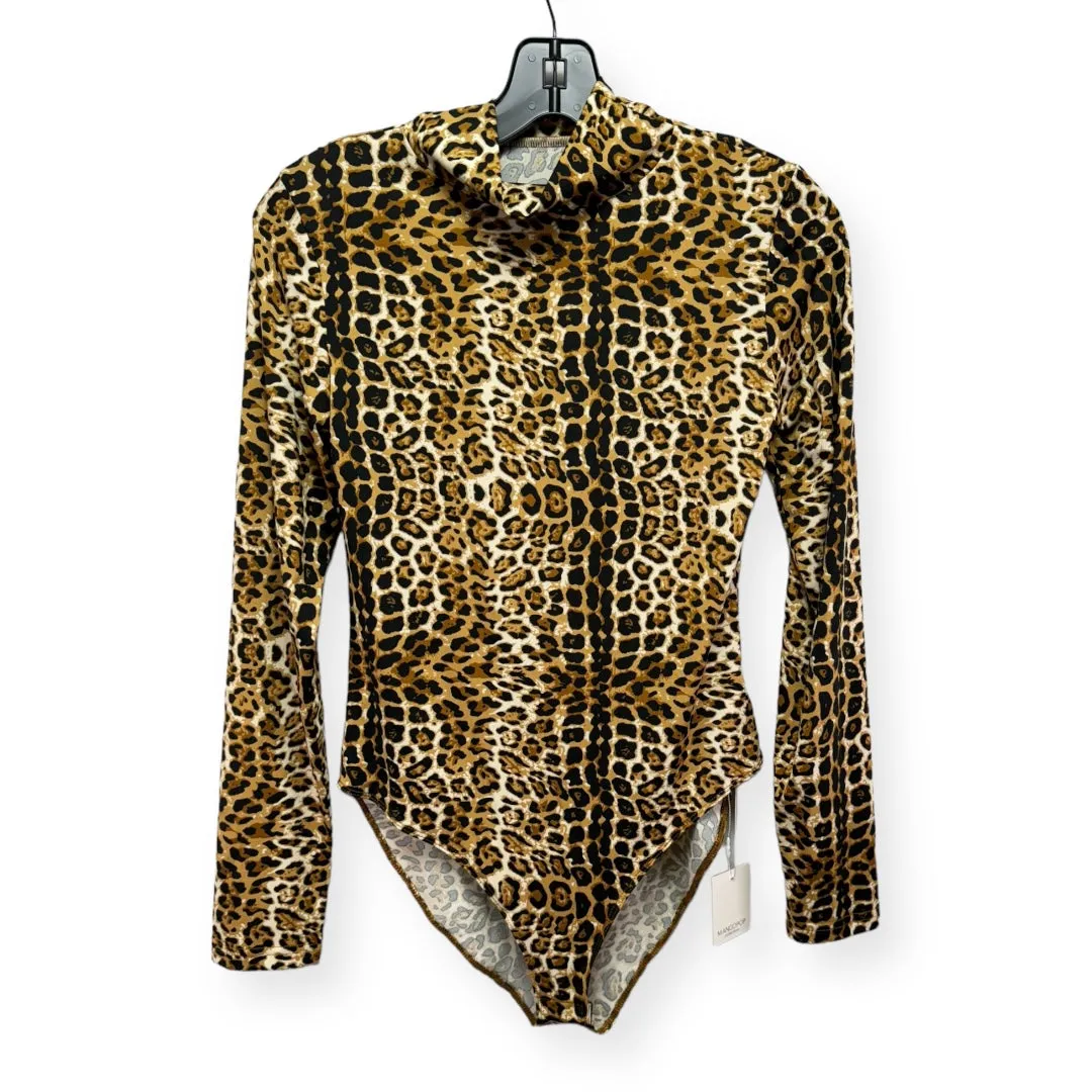 Animal Print Bodysuit Mangopop, Size M