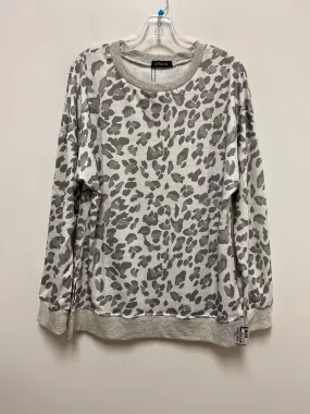 Animal Print Crewneck Sweatshirt - Size S - Clothes Mentor