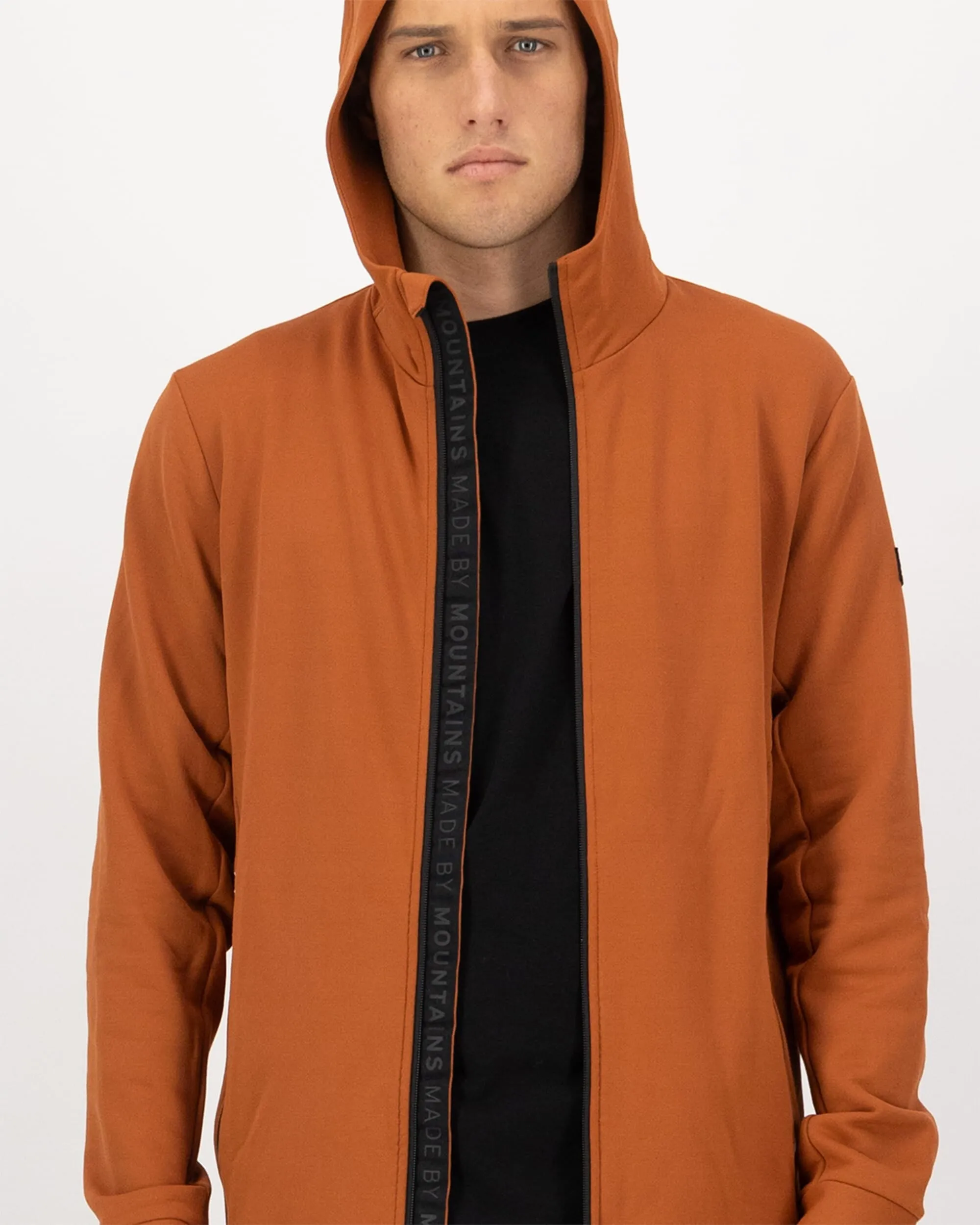 Arcadia Merino Fleece Hoody - Ginger