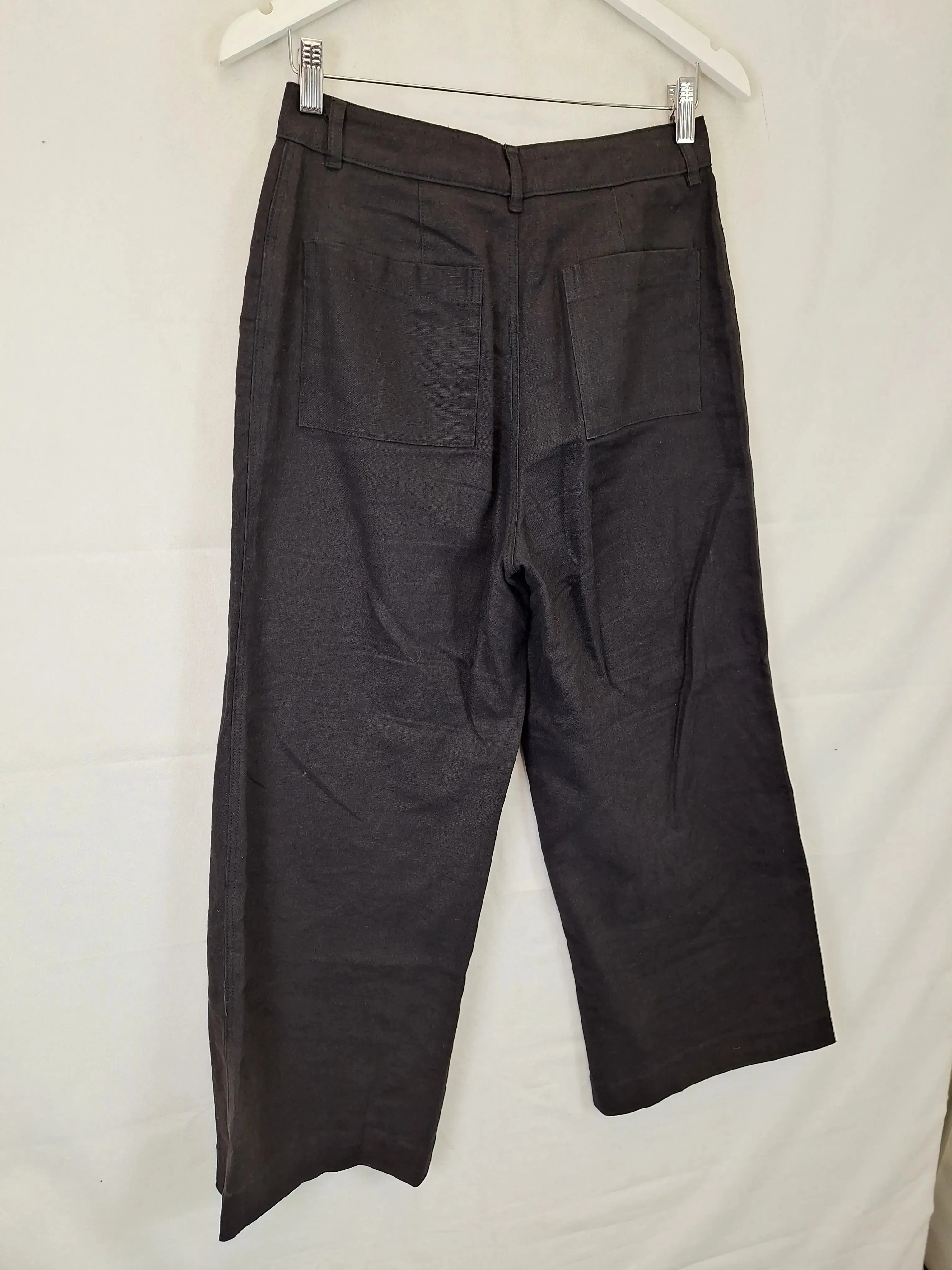 Assembly Label Everyday High Waisted Linen Pants Size 10