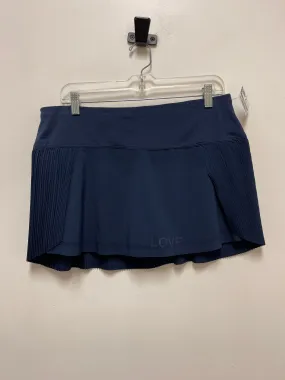 Athletic Skort By Clothes Mentor In Navy, Size: L