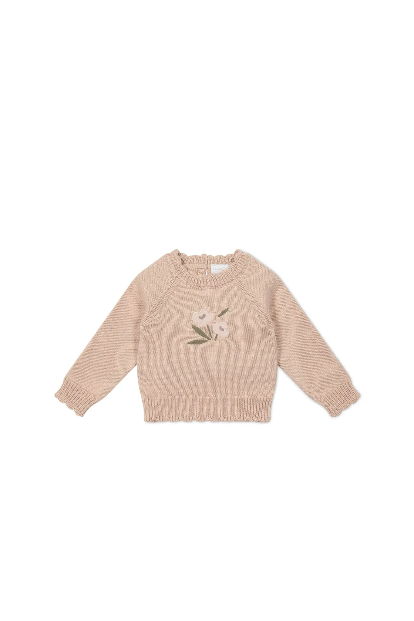 Audrey Knitted Jumper - Dusky Rose Petite Goldie