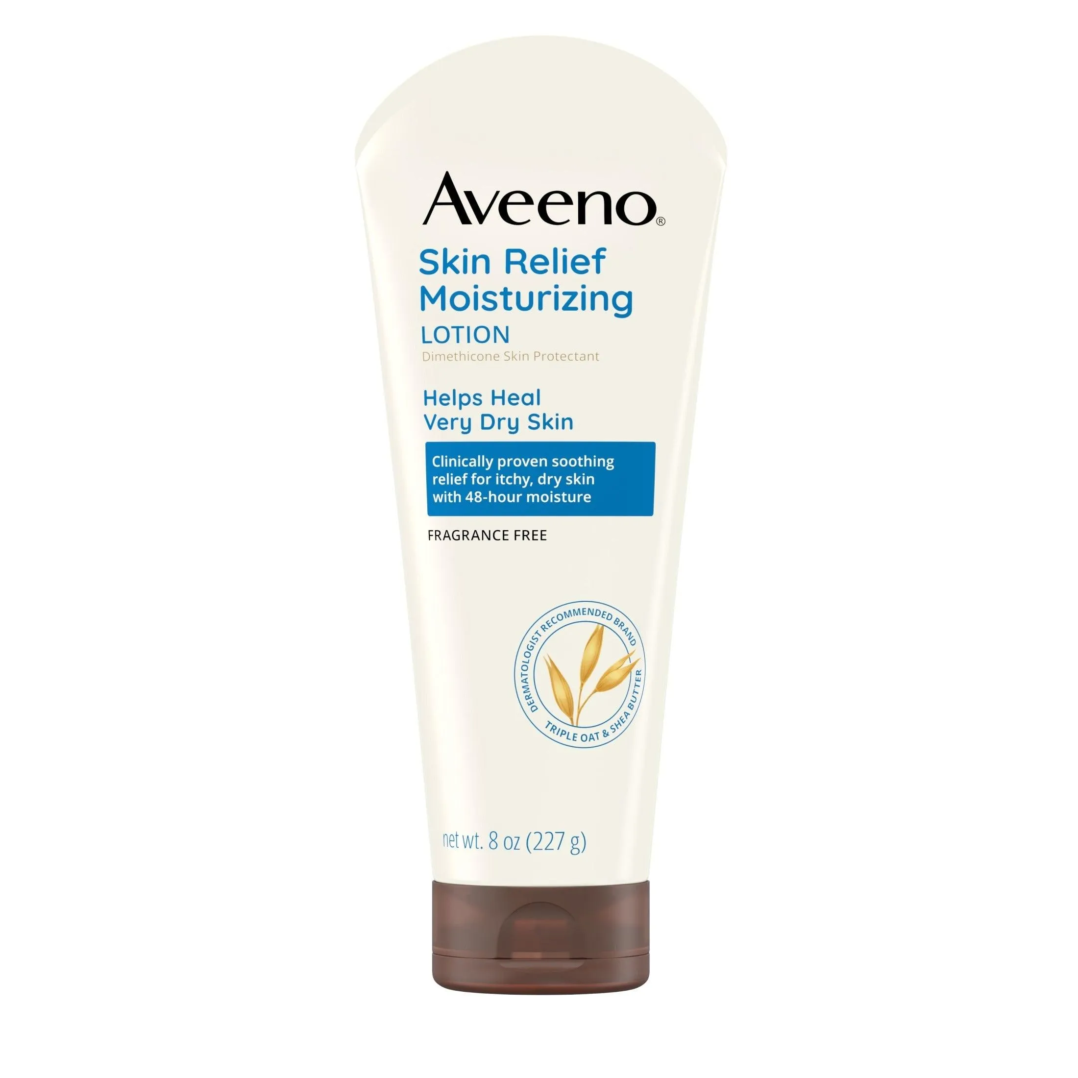 Aveeno Skin Relief Moisturizing Body Lotion with Oat & Shea Butter for Very Dry Skin - 8oz