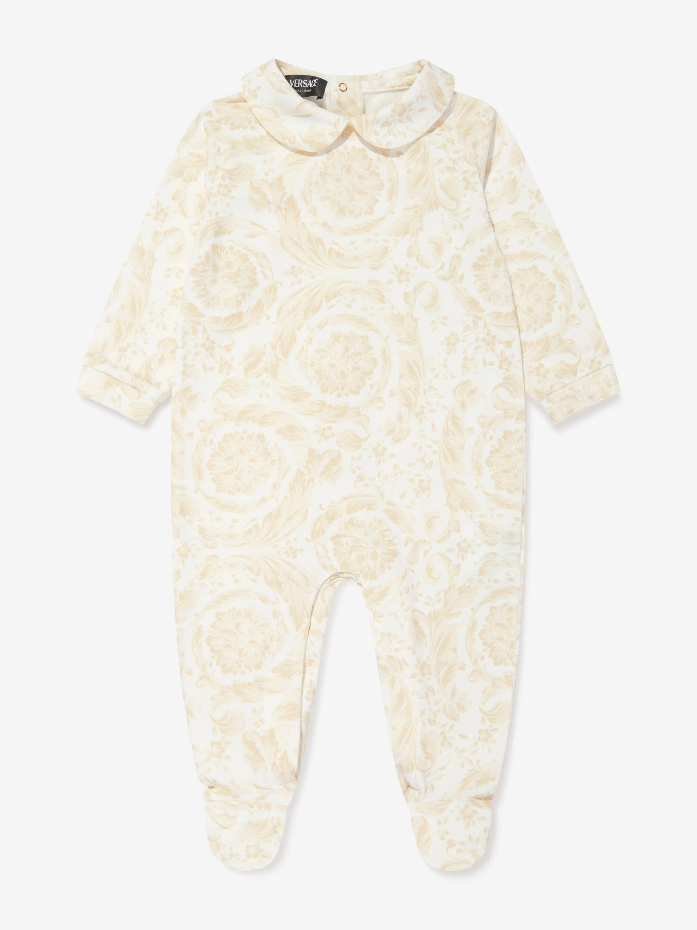 Baby Barocco Babygrow Gift Set in Beige