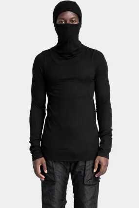 Balaclava rib long sleeve