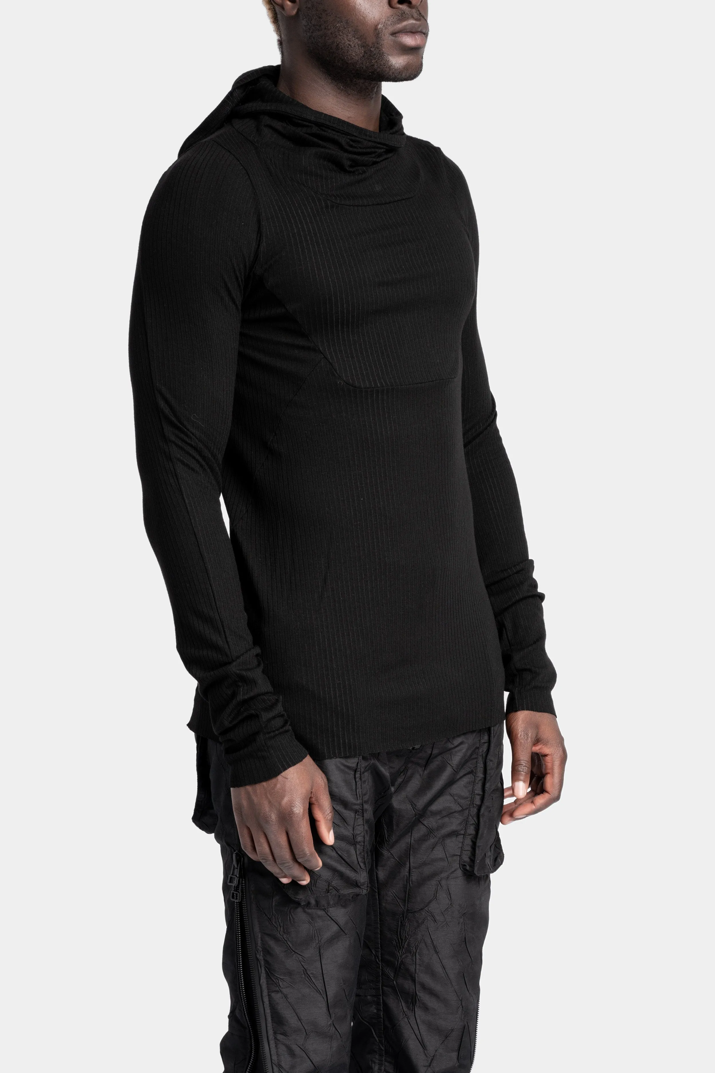 Balaclava rib long sleeve