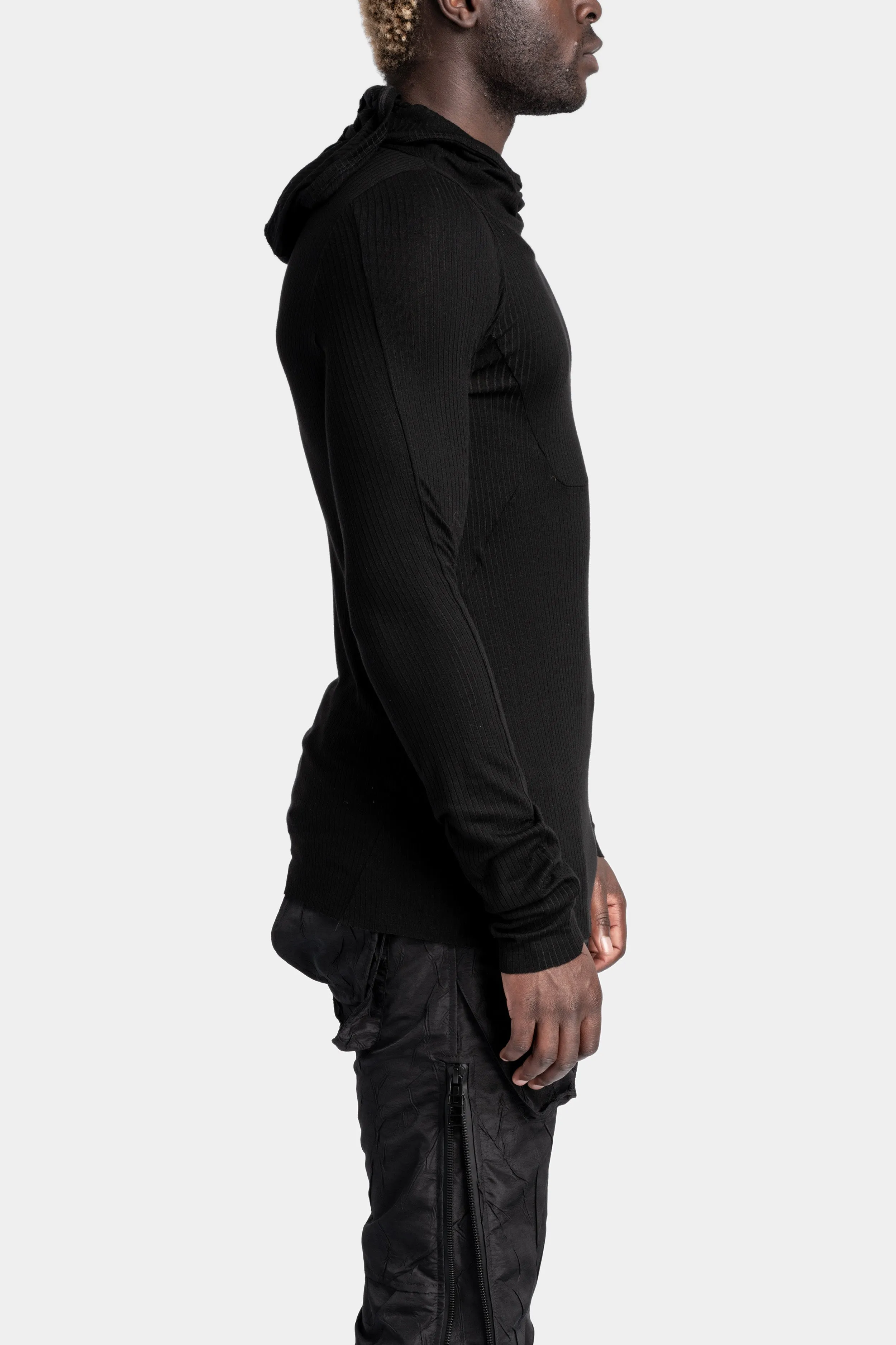 Balaclava rib long sleeve