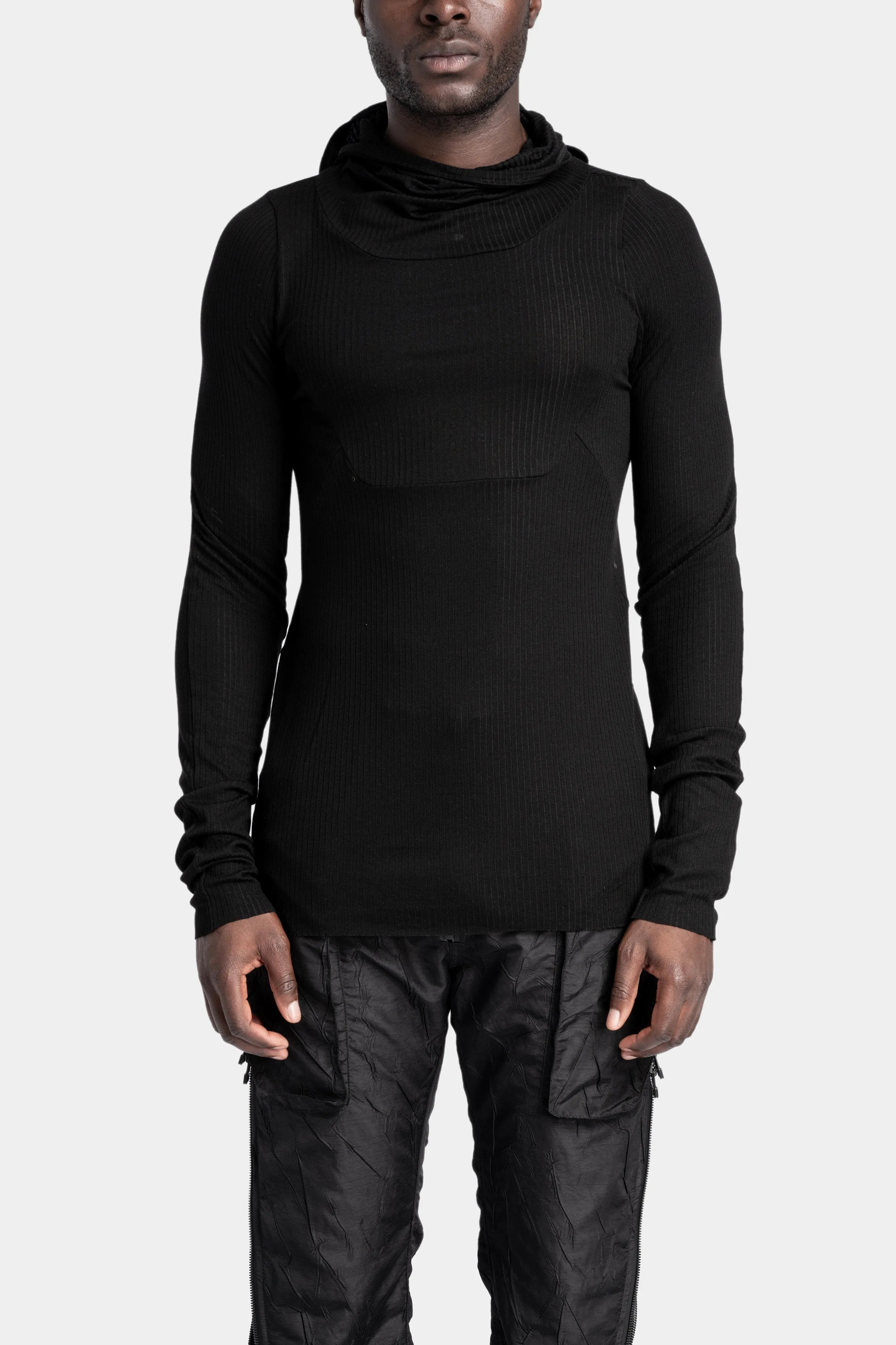 Balaclava rib long sleeve