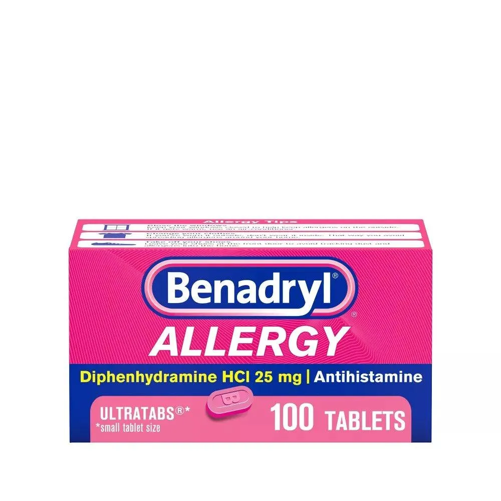 Benadryl Ultra Allergy Relief Tablets - 100 ct.