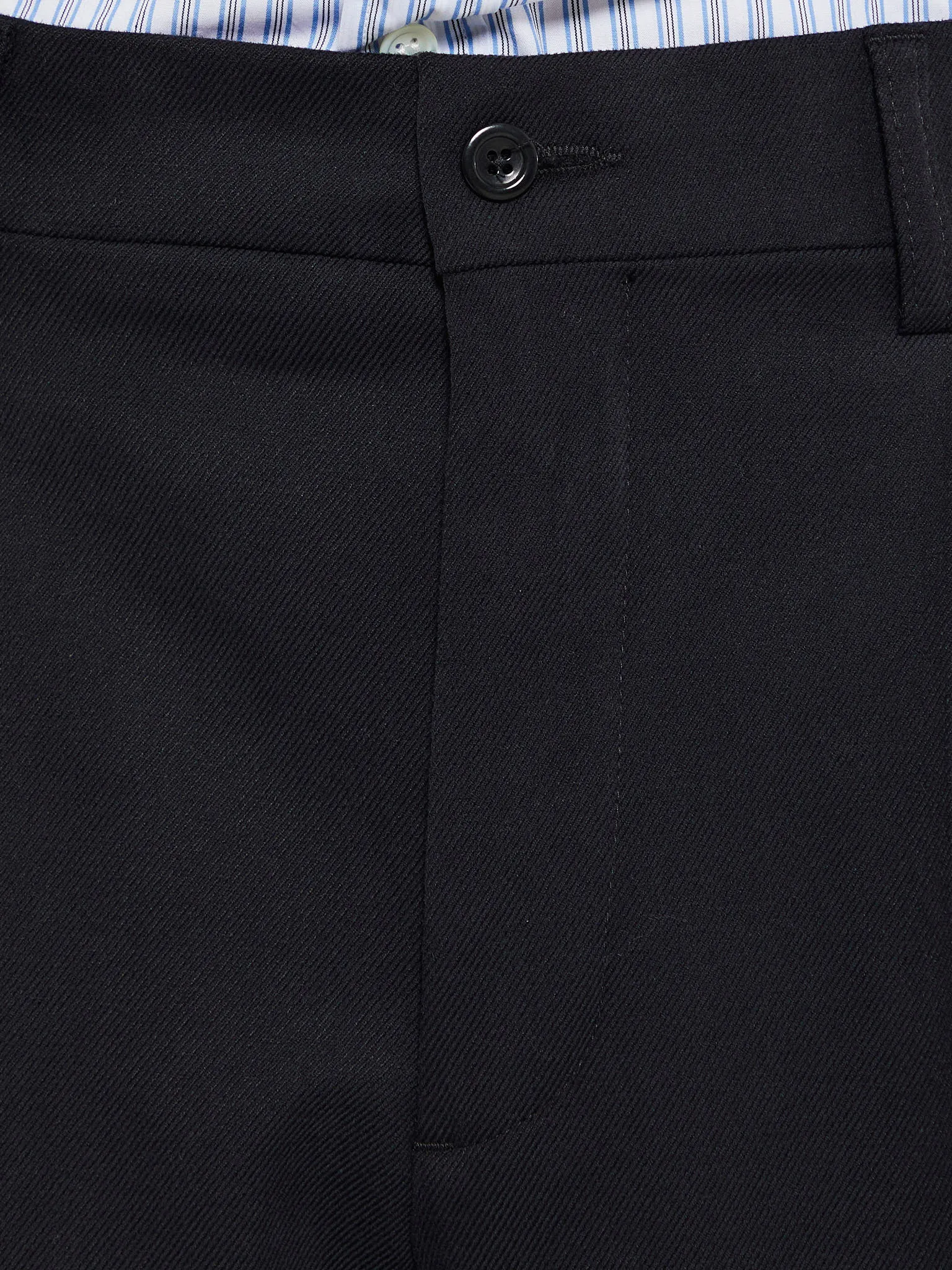 Benn Relaxed Pleated Trousers in Black