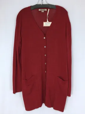 Beyond Threads Size 16 Red Sweater NWT