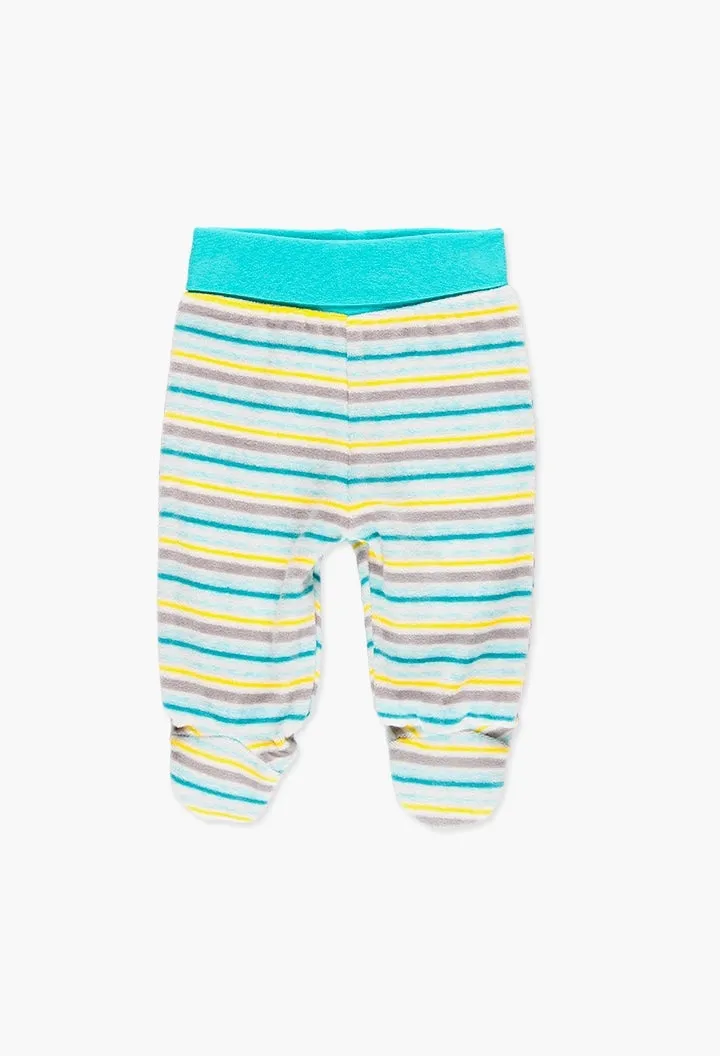 Boboli Pack Velour for Baby Boy  (Size NB-6M)