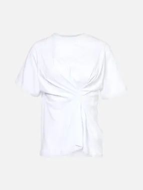 Body Twist Tee in White