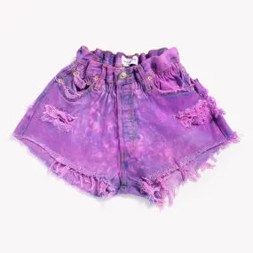 Boho Dream Clouds High Waisted Shorts