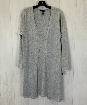 Cardigan By Clothes Mentor In Grey, Size: Xl