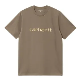 CARHARTT WIP CAMISETA SCRIPT BRANCH / RATTAN