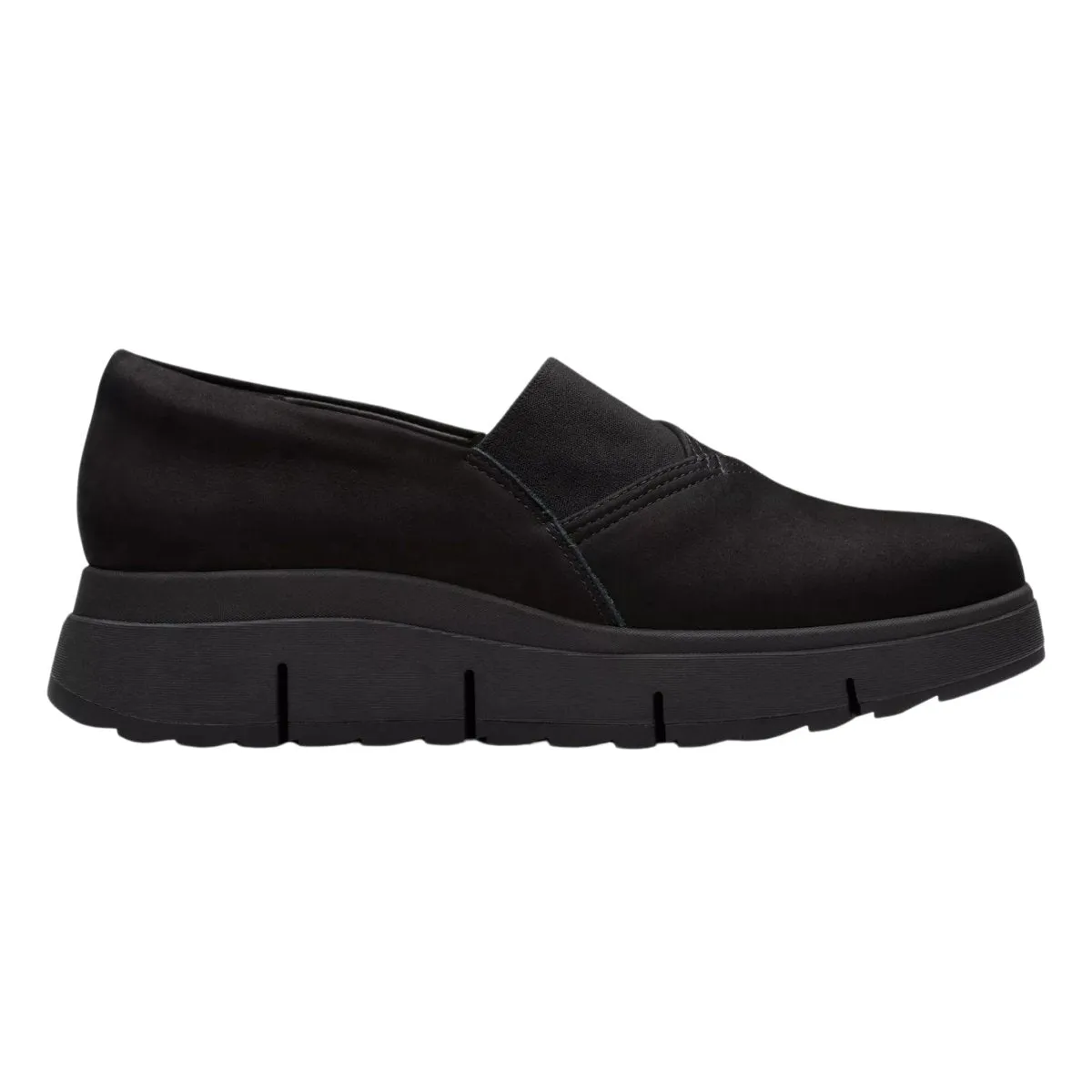 Clarks Women's Loriini West Black Nubuck