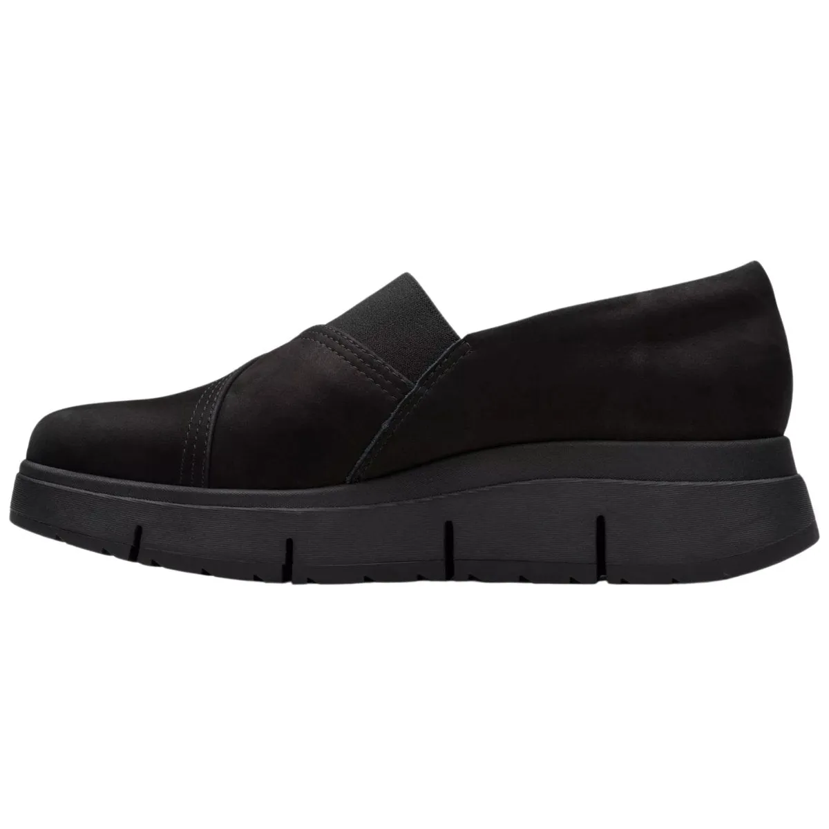 Clarks Women's Loriini West Black Nubuck