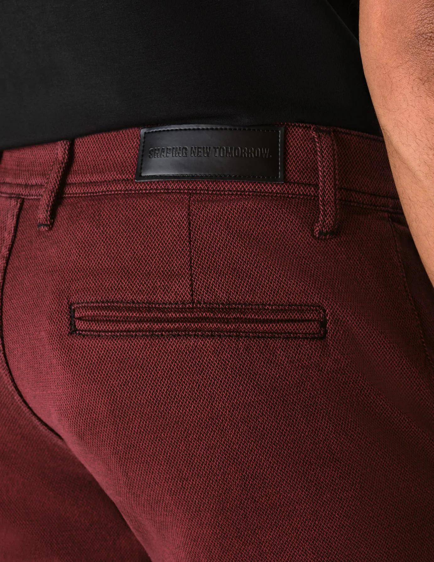 Classic Pants Slim Bordeaux