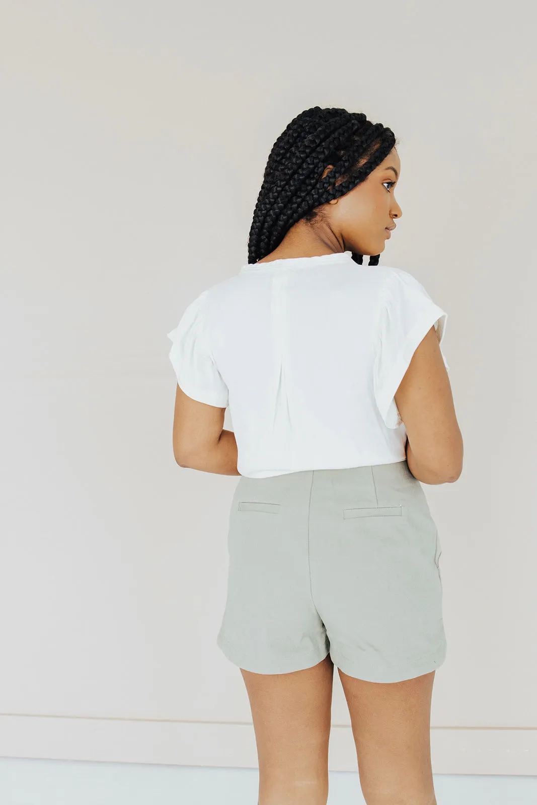 Clovis High Waisted Shorts - FINAL SALE