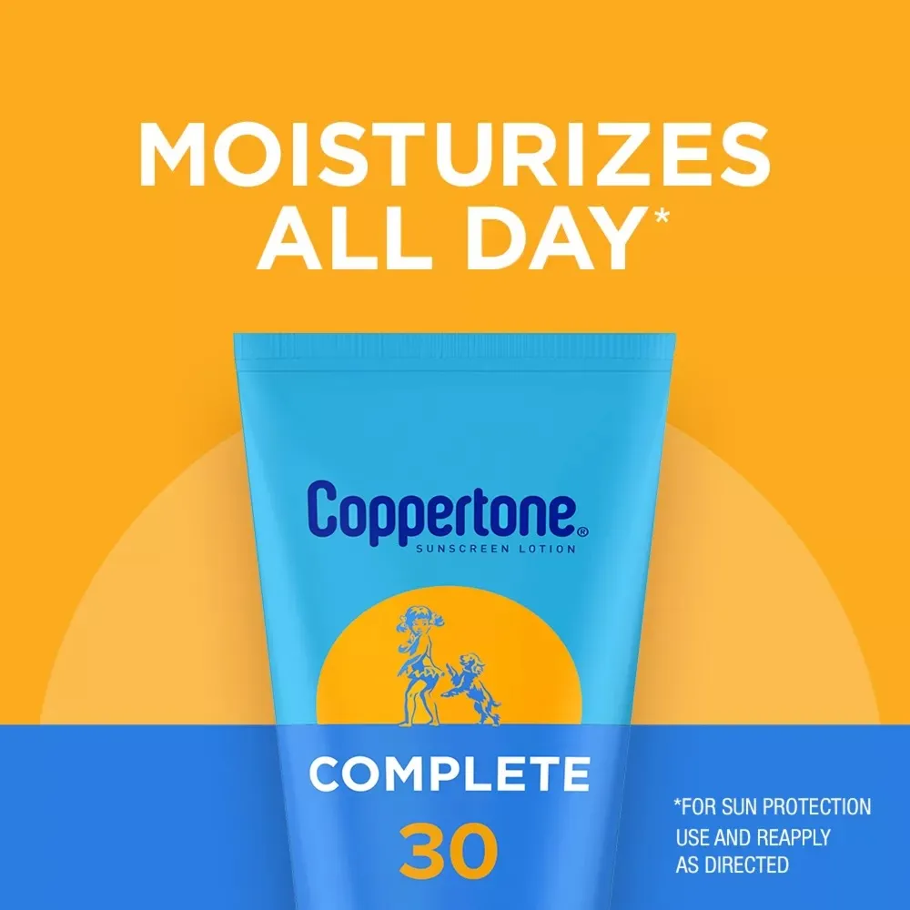 Coppertone Complete Sunscreen Lotion SPF 30