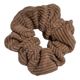 Corduroy Scrunchie in Tan