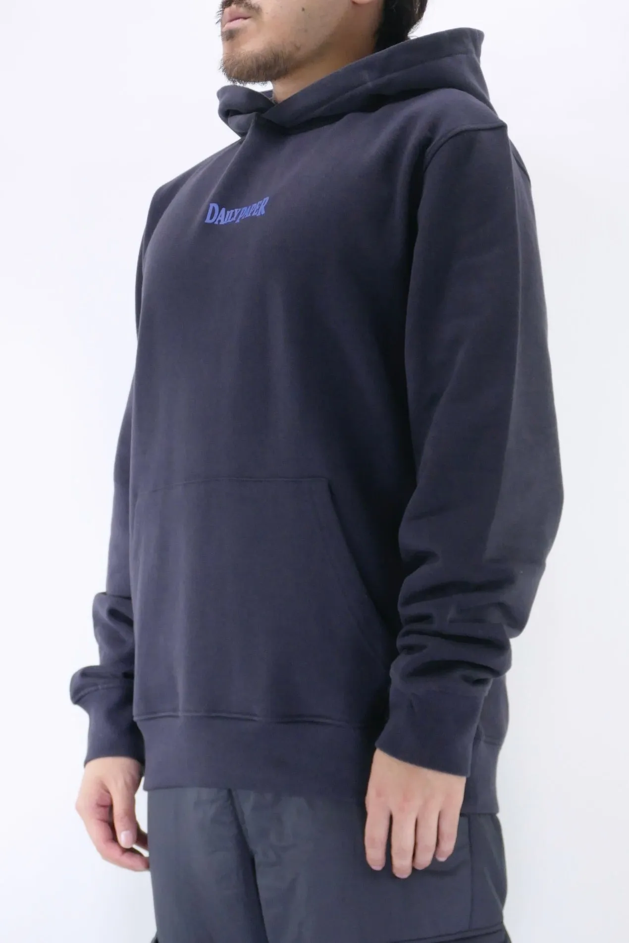 Daily Paper Rami Logo Hoodie - Deep Navy