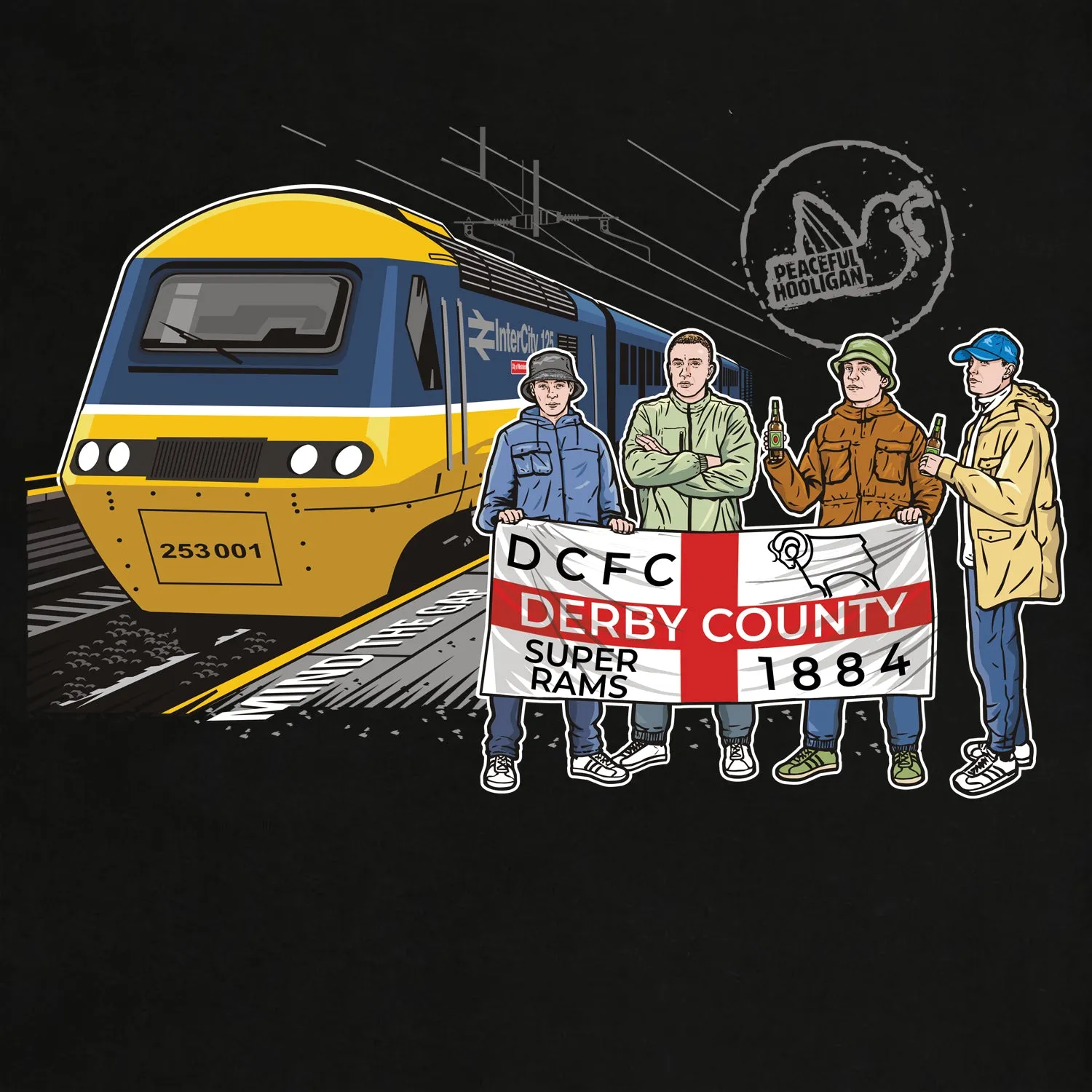 Derby County Excursions Sweatshirt Black