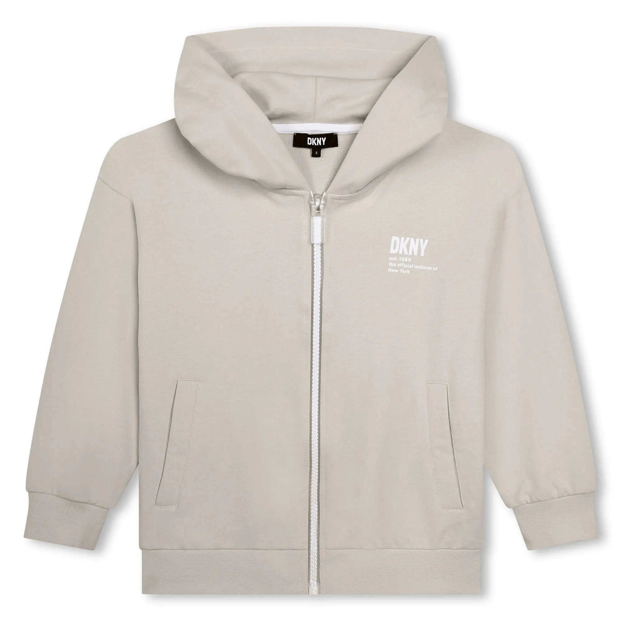 Dkny Jacket Logo Beige