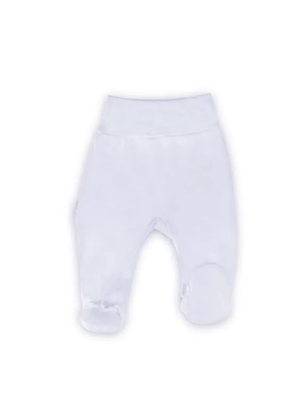 Early Baby Footed Trousers - White