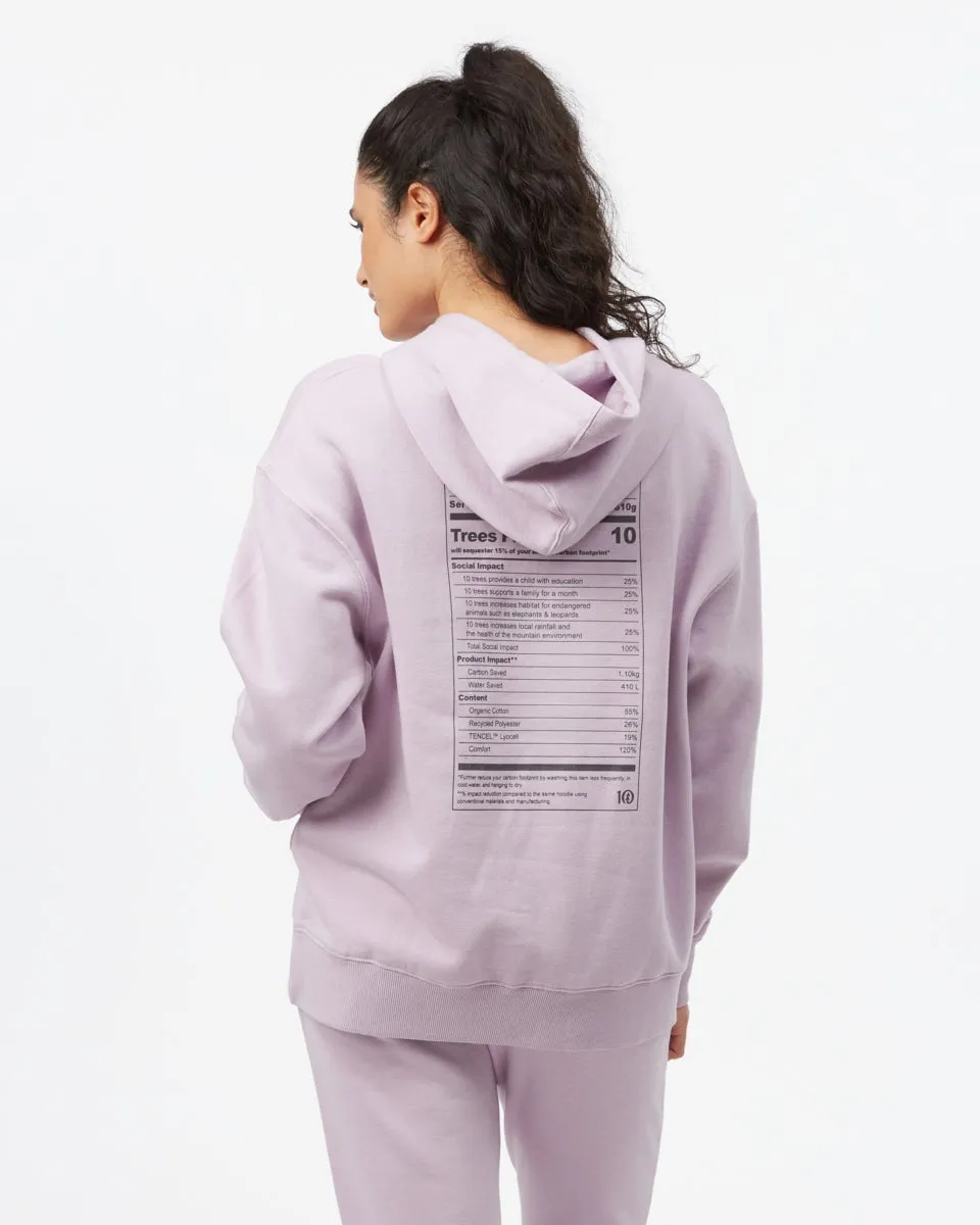 Eco Facts Oversized Hoodie