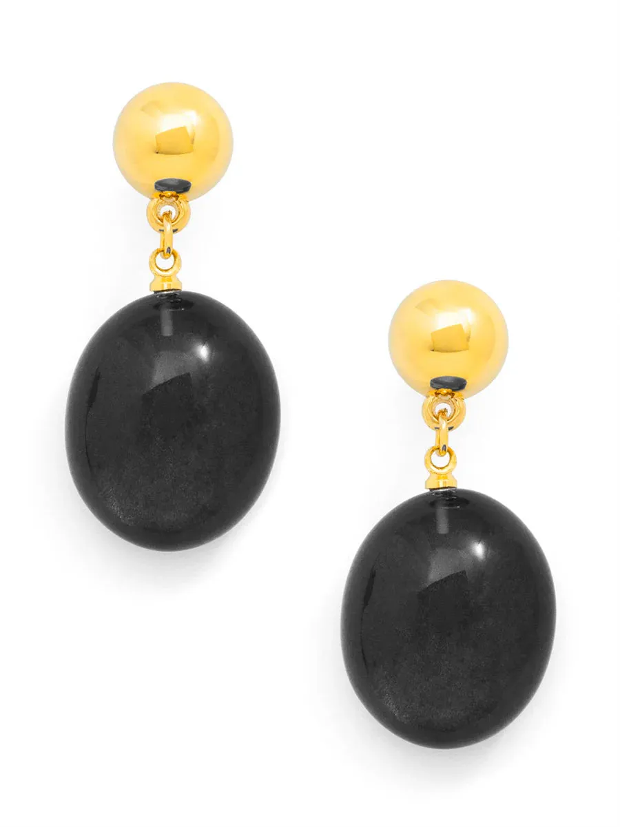 FINAL SALE Zenzii E2802 Glistening Pebble Drop Earring