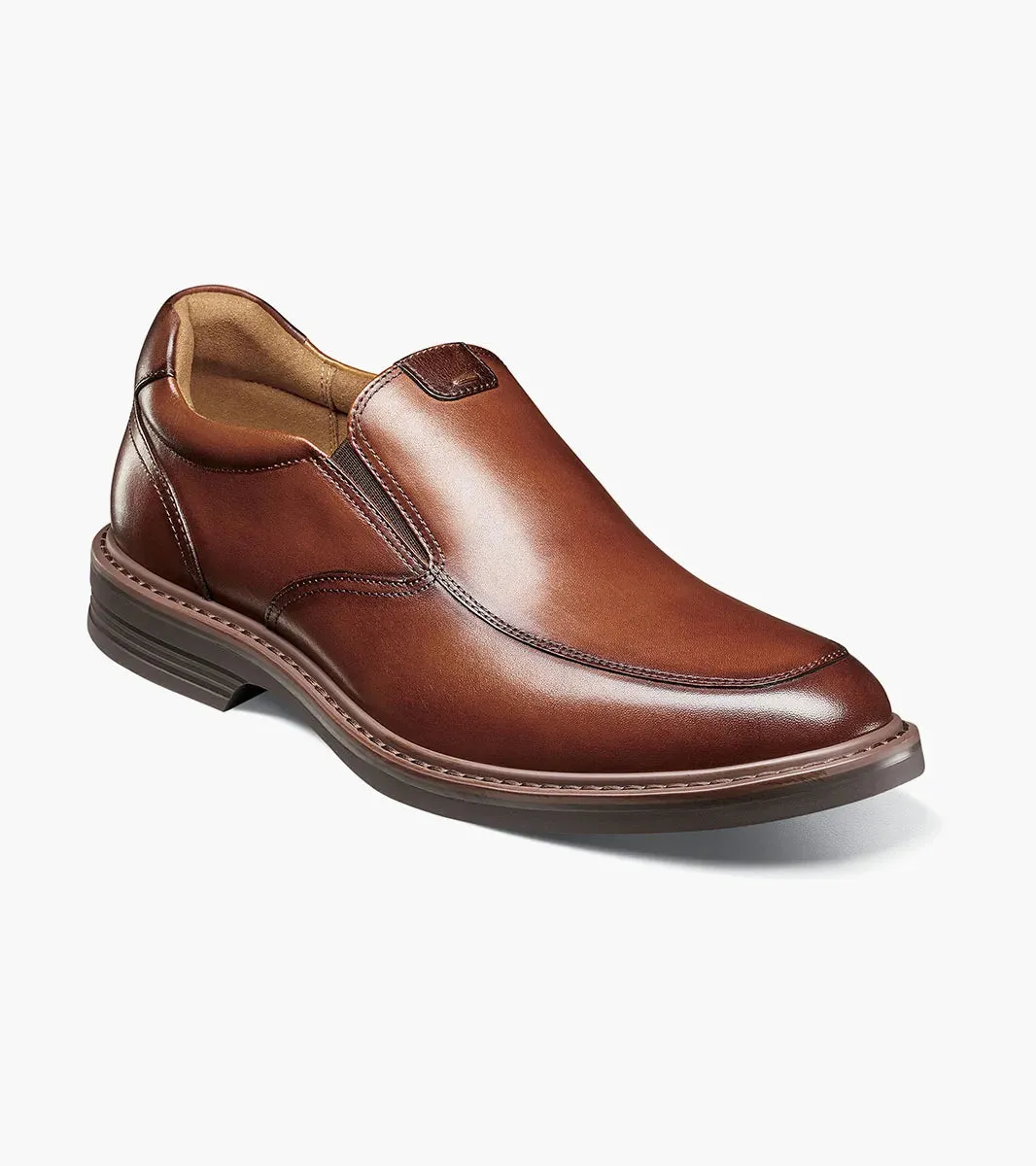 Florsheim Norwalk Moc Toe Slip On Cognac Men's