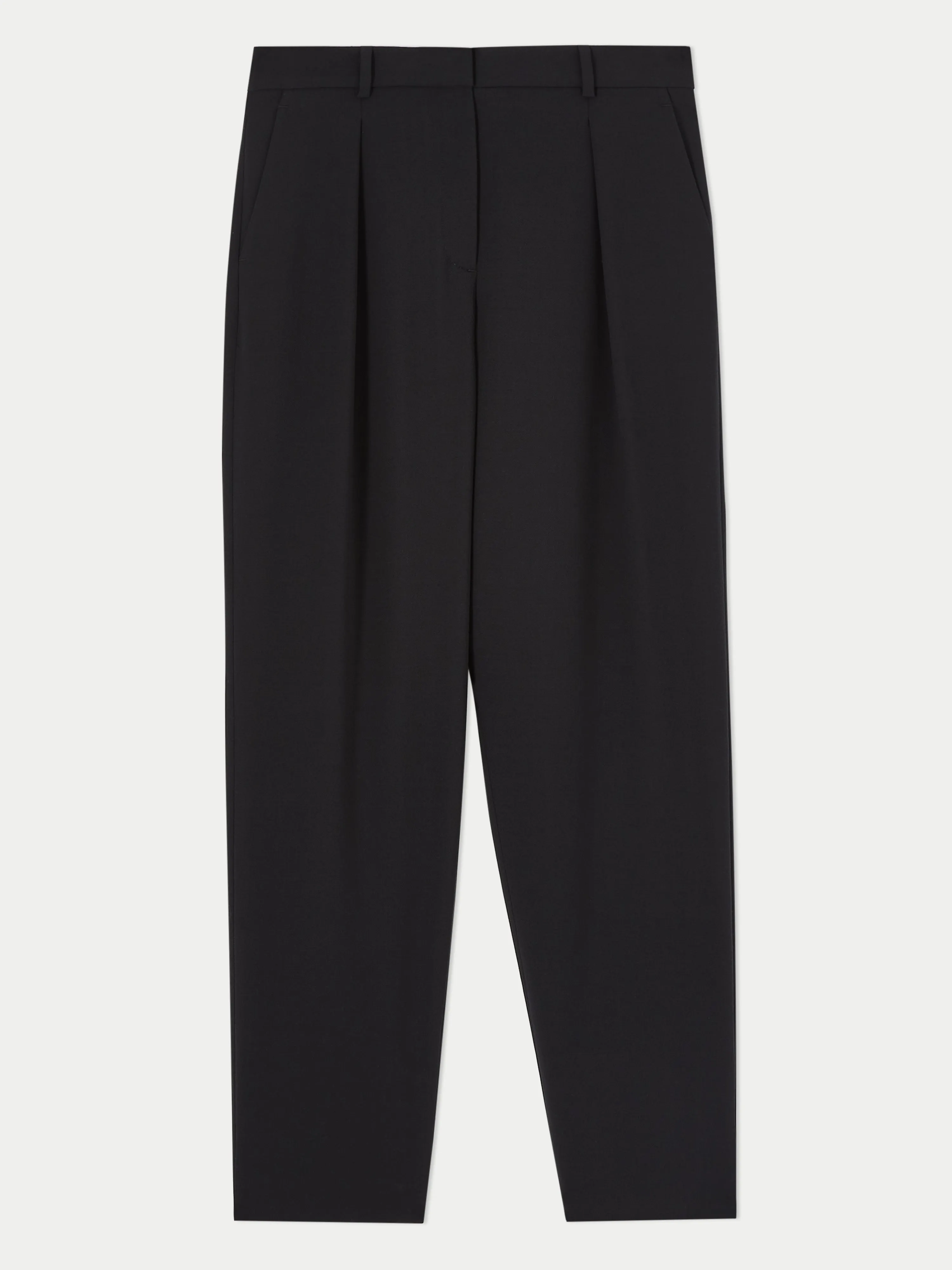 Fluid Twill Logan Trouser | Black