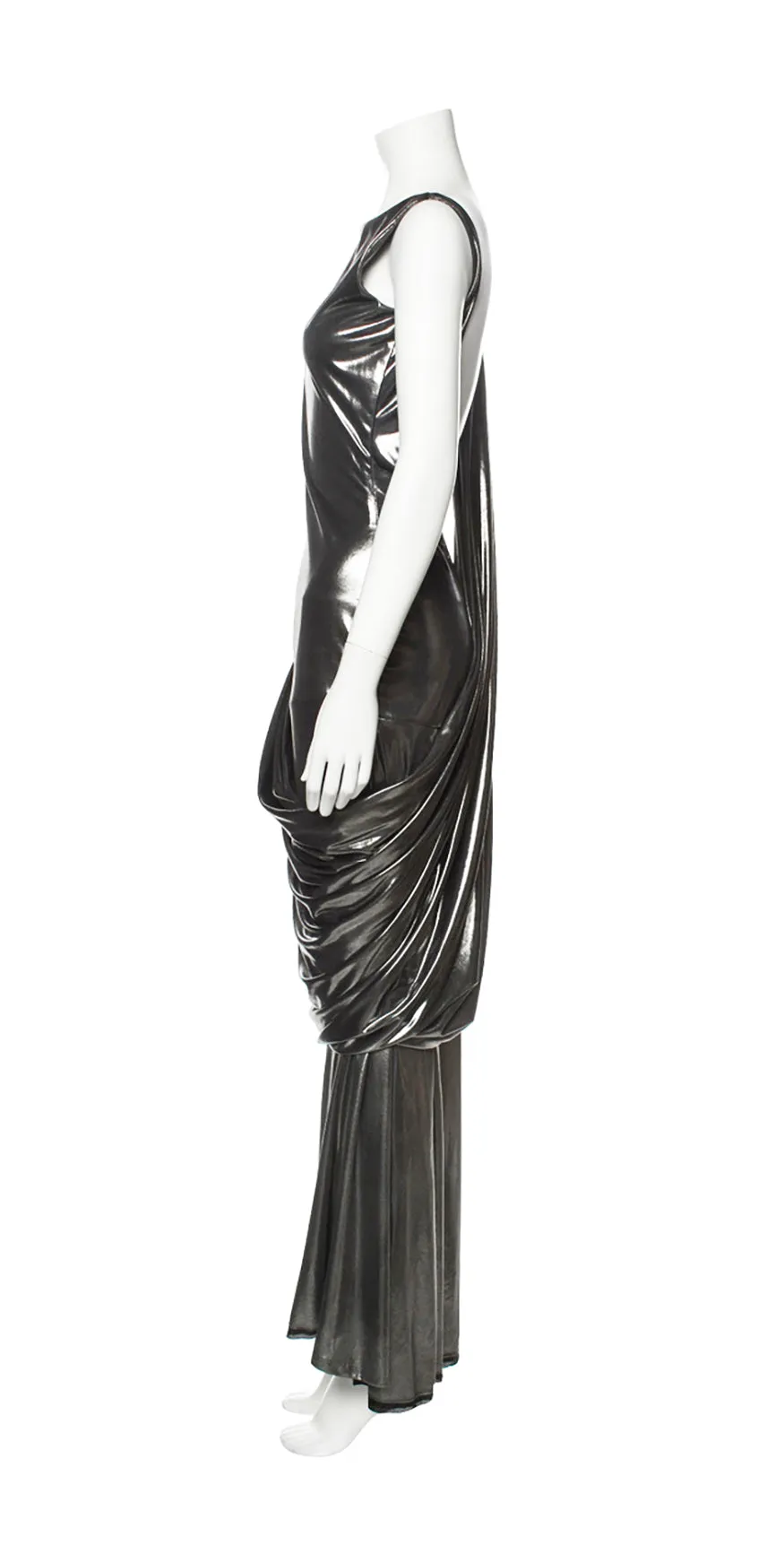 GIANNI VERSACE Metallic Gown