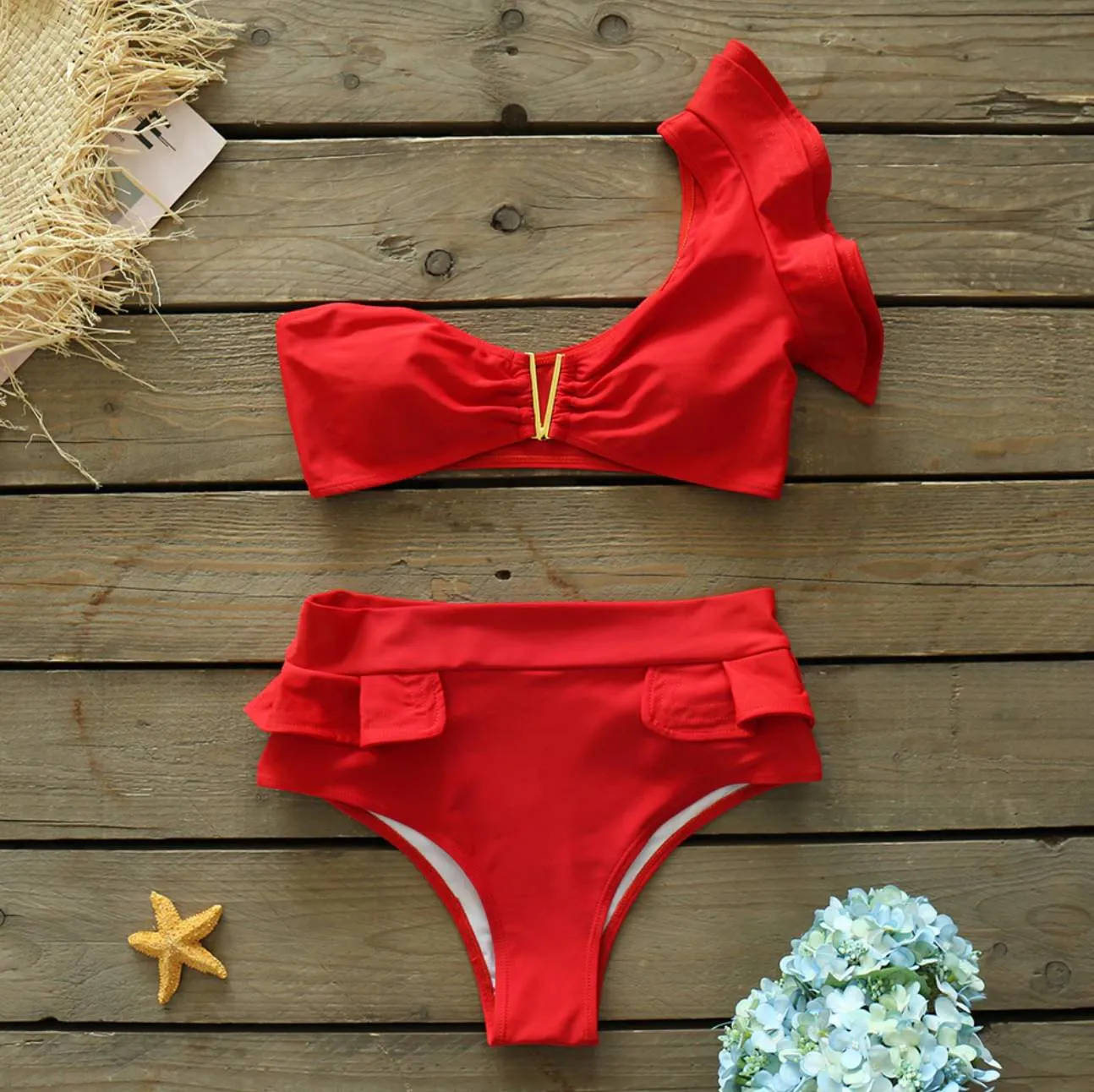 Glam Pop Hot Chili Bikini