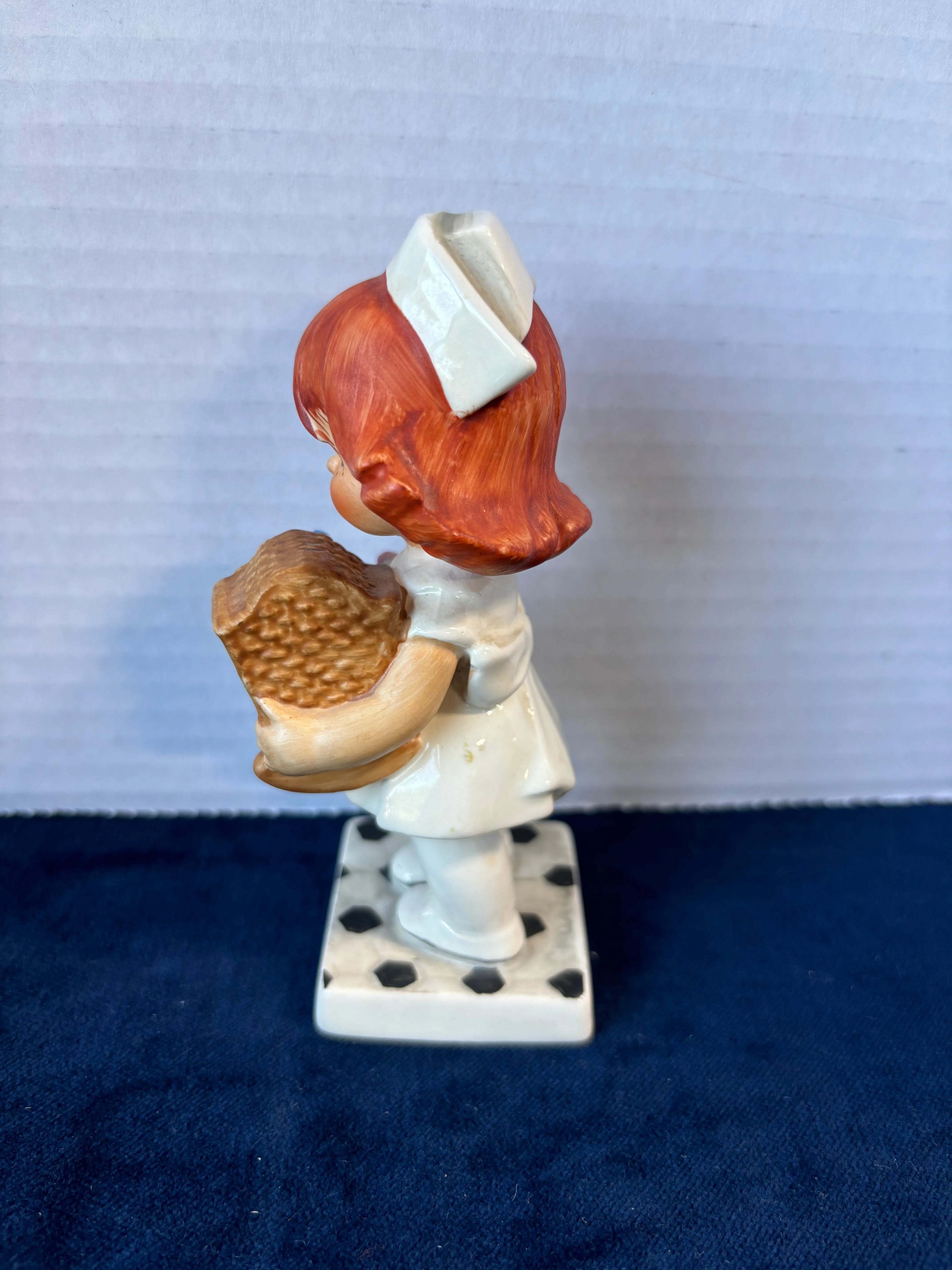 Goebel Red Haired Nurse Figurine