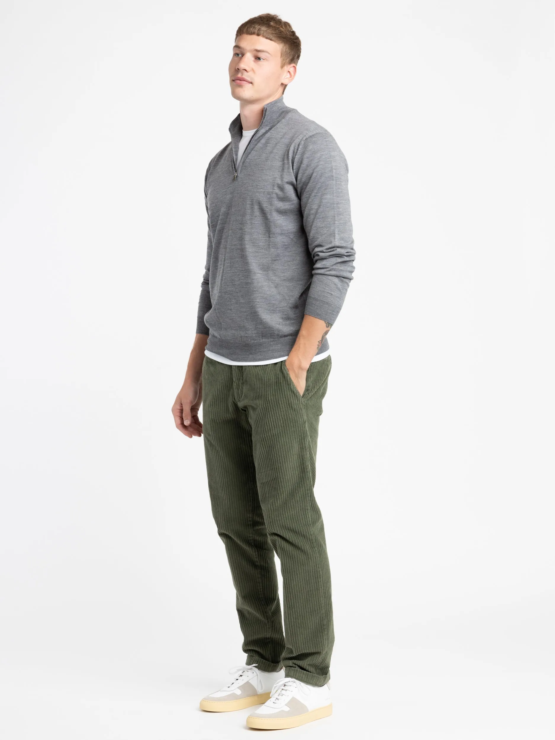 Green America-Pocket Corduroy Trousers