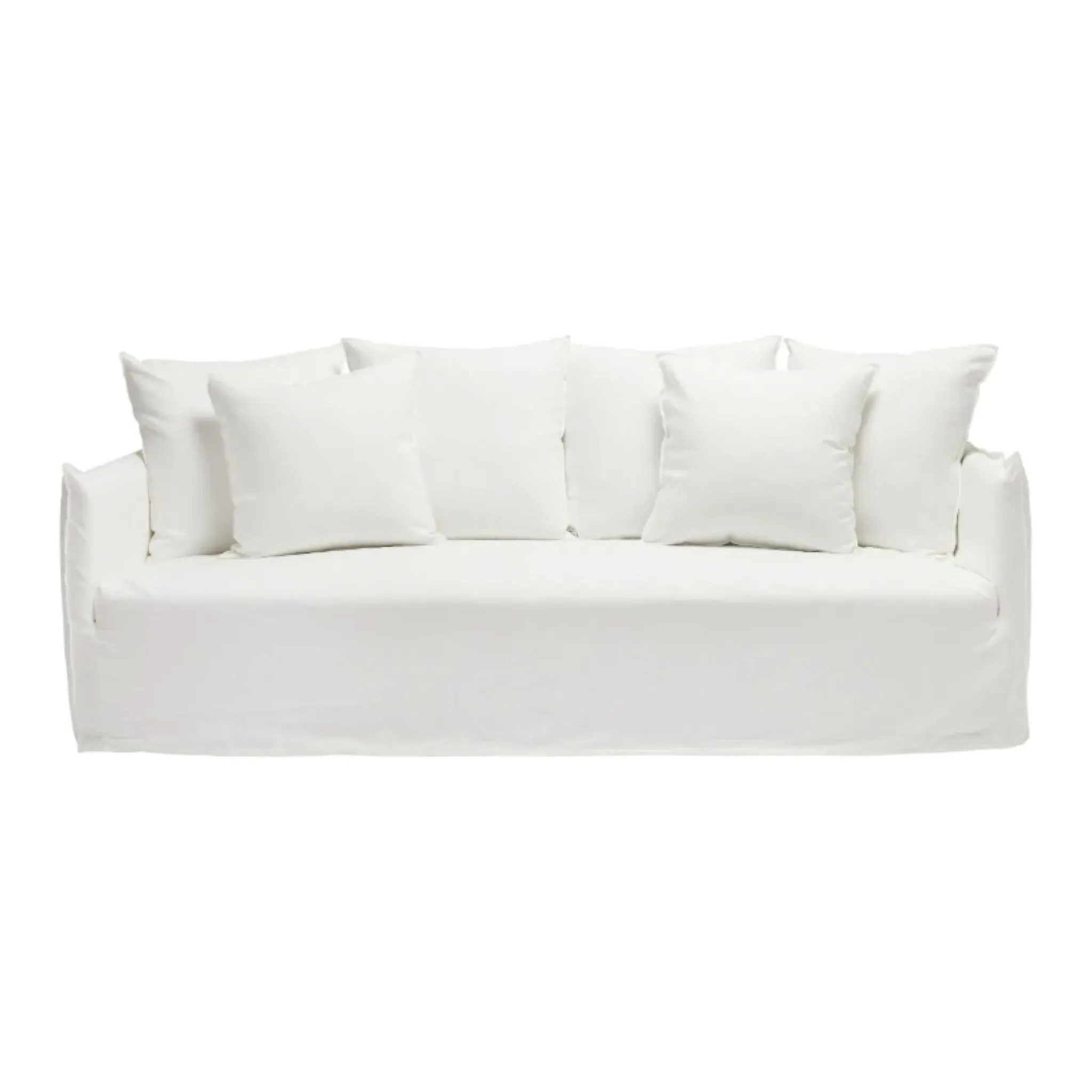 Havre Linen Slipcover Sofa - 3.5 Seater