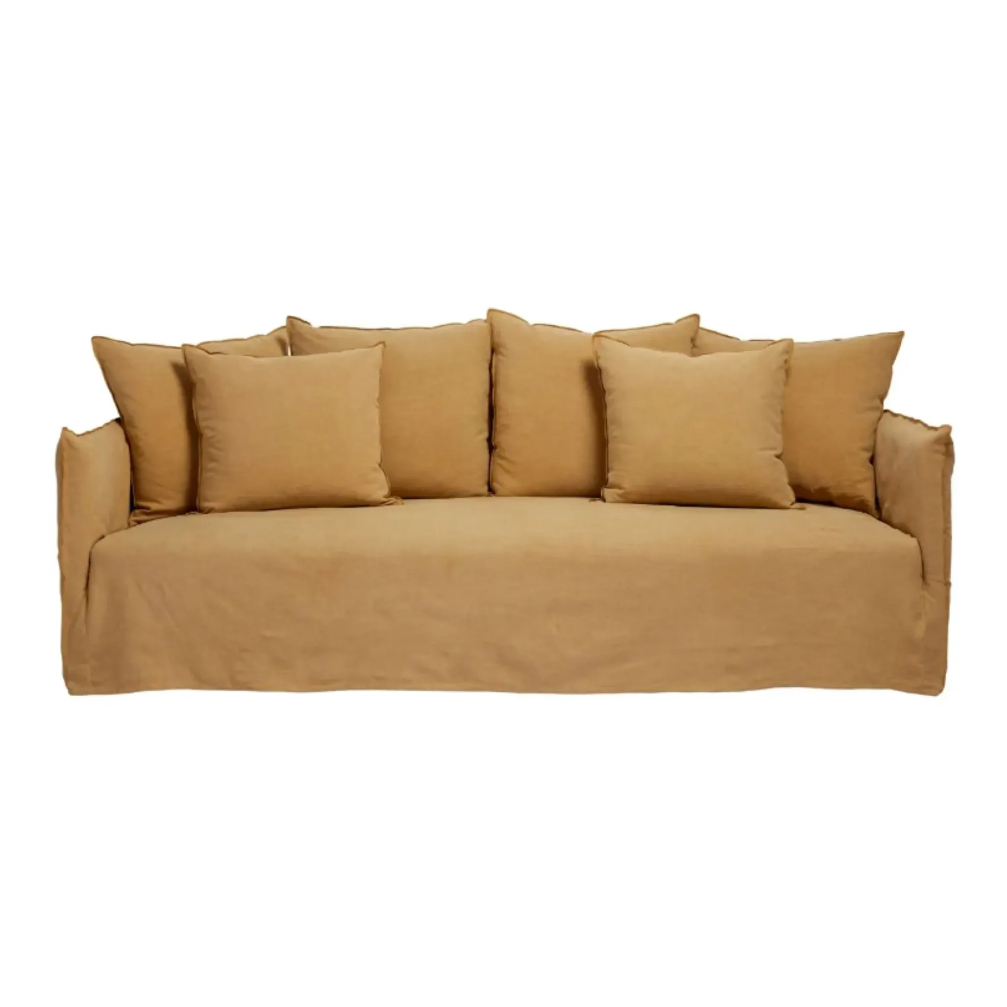 Havre Linen Slipcover Sofa - 3.5 Seater