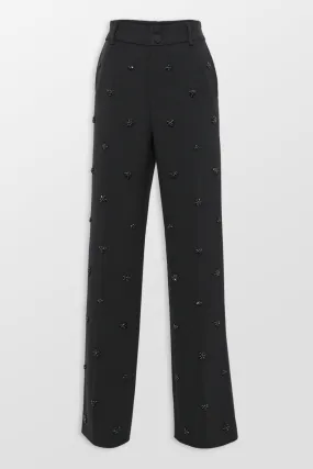 High Waisted Full Length Trouser