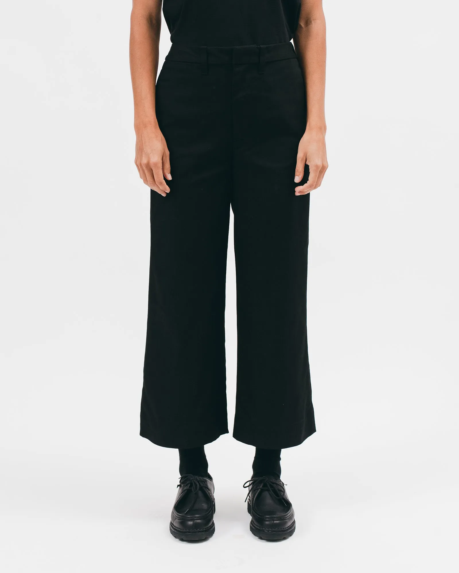 High Waisted Trouser - Black