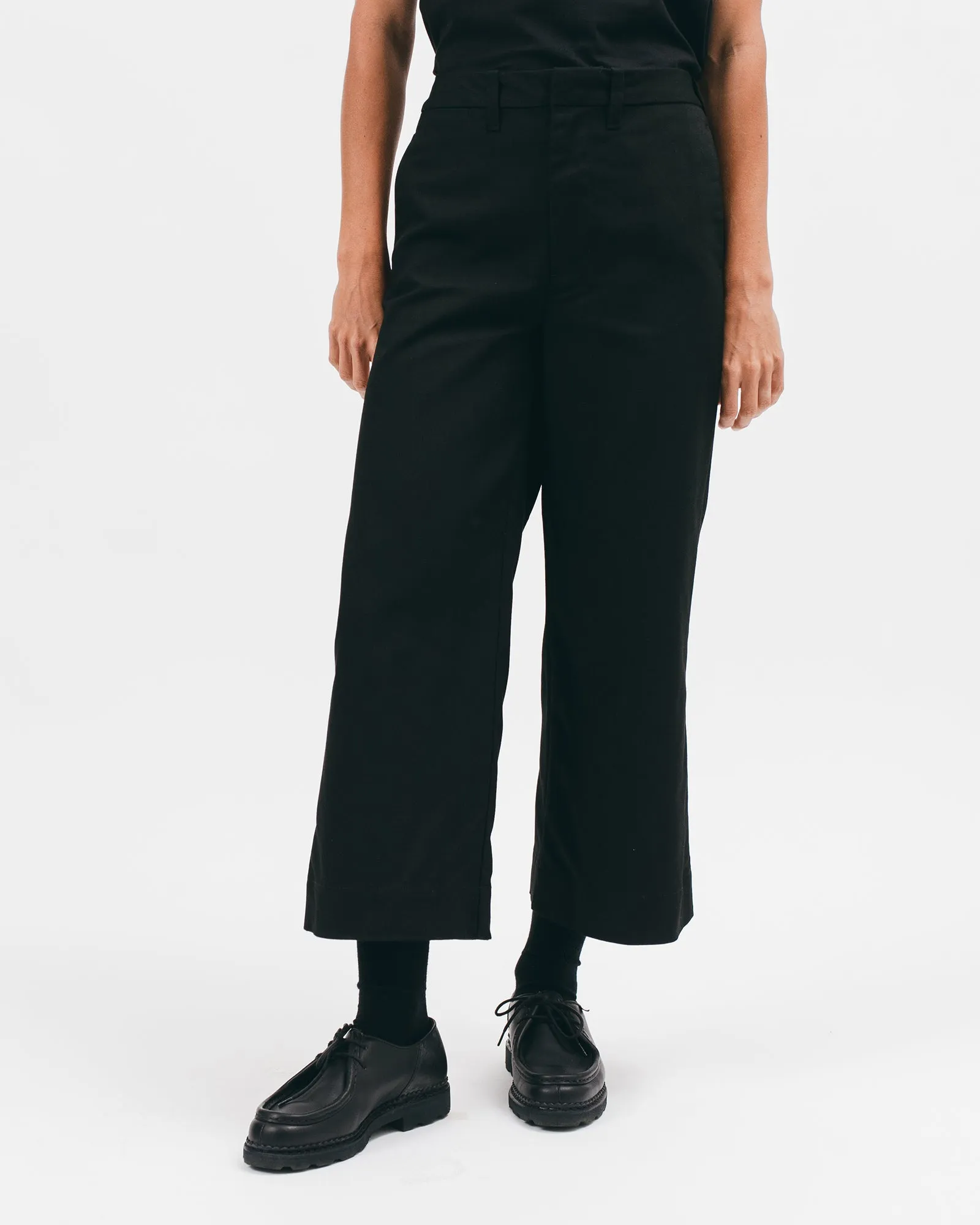 High Waisted Trouser - Black