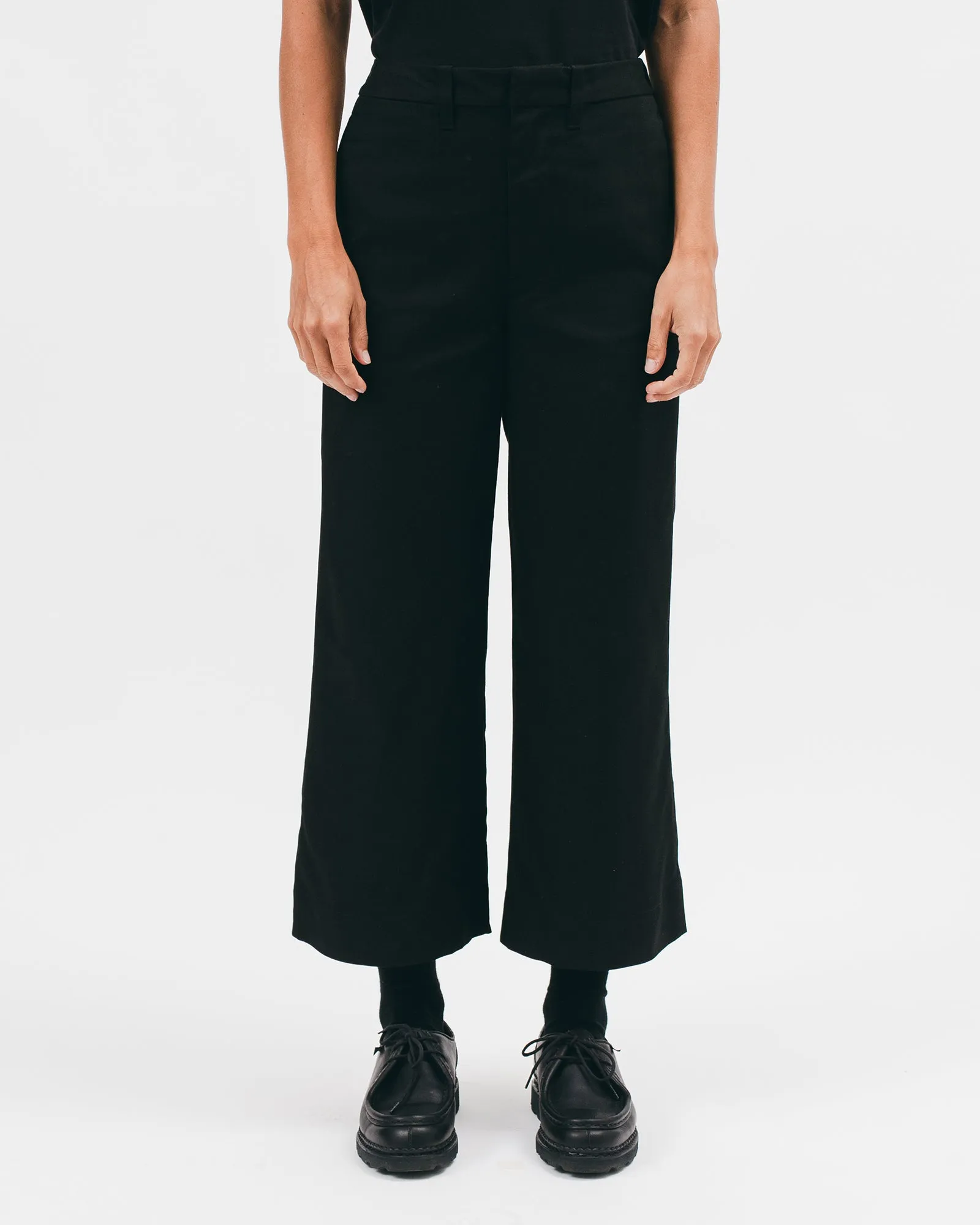 High Waisted Trouser - Black