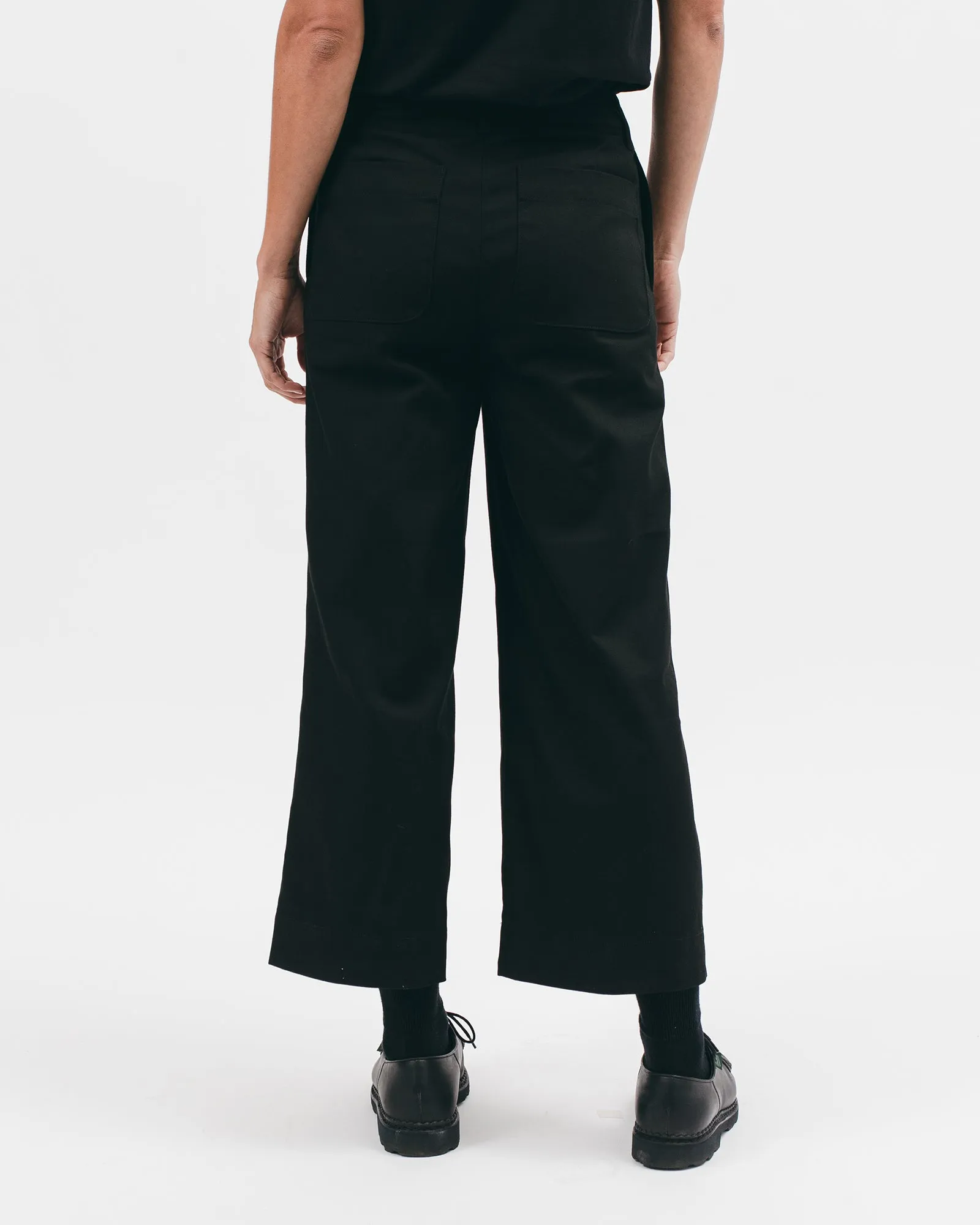 High Waisted Trouser - Black