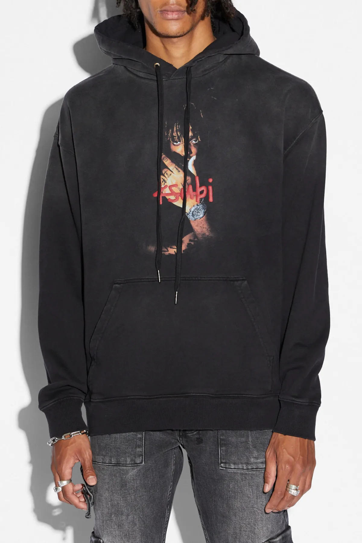 Juice WRLD x Ksubi 2.0 999 Biggie Black Hoodie