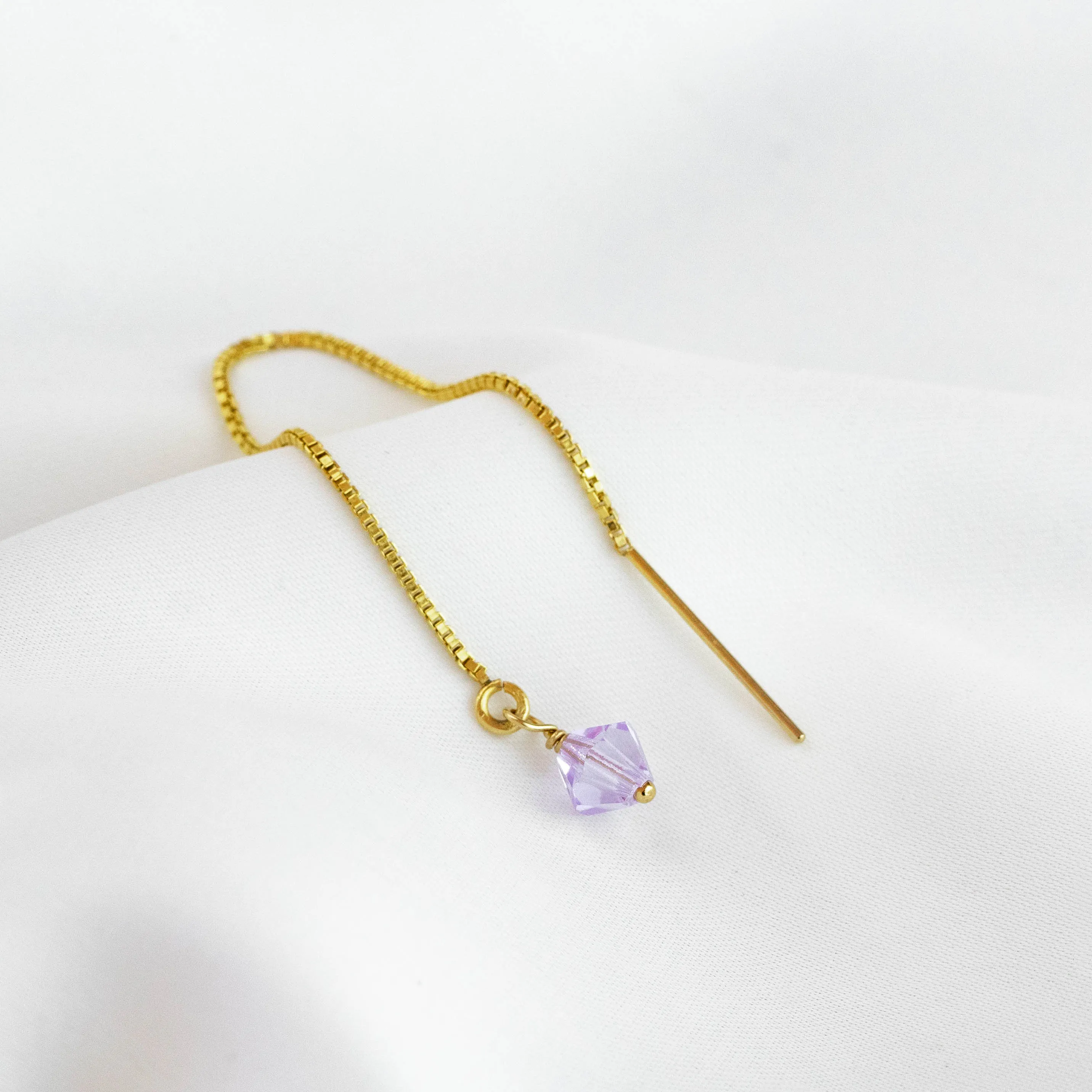 Lavender Swarovski Earthread