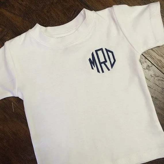 Monogrammed T-shirt